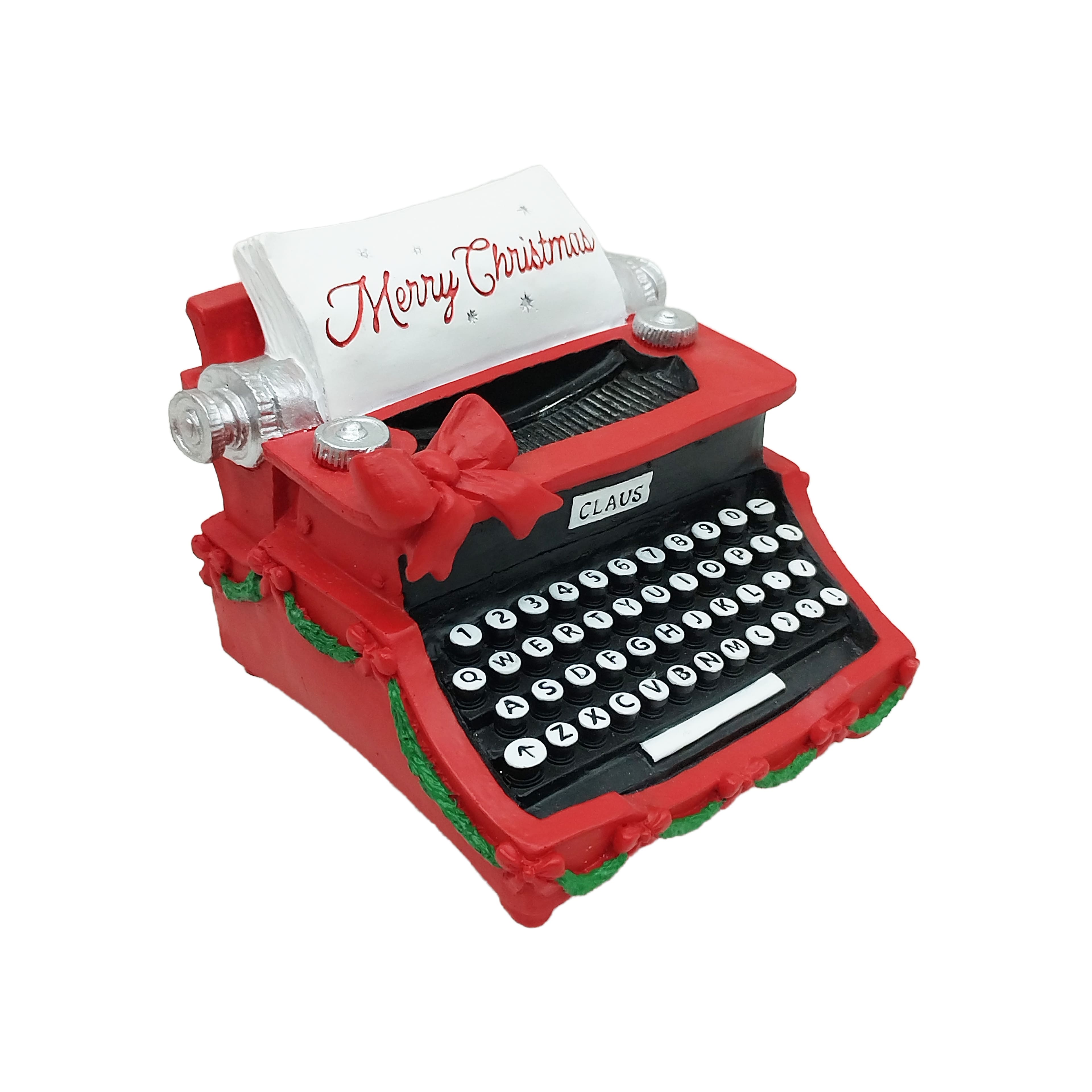 5&#x22; Red Typewriter Tabletop D&#xE9;cor by Ashland&#xAE;