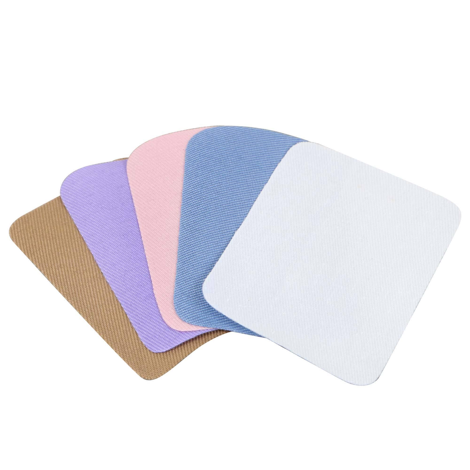 SINGER&#xAE; Decorative Print &#x26; Pastel DIY Iron-On Fabric Patch Kit with 1 Bonus Stencils