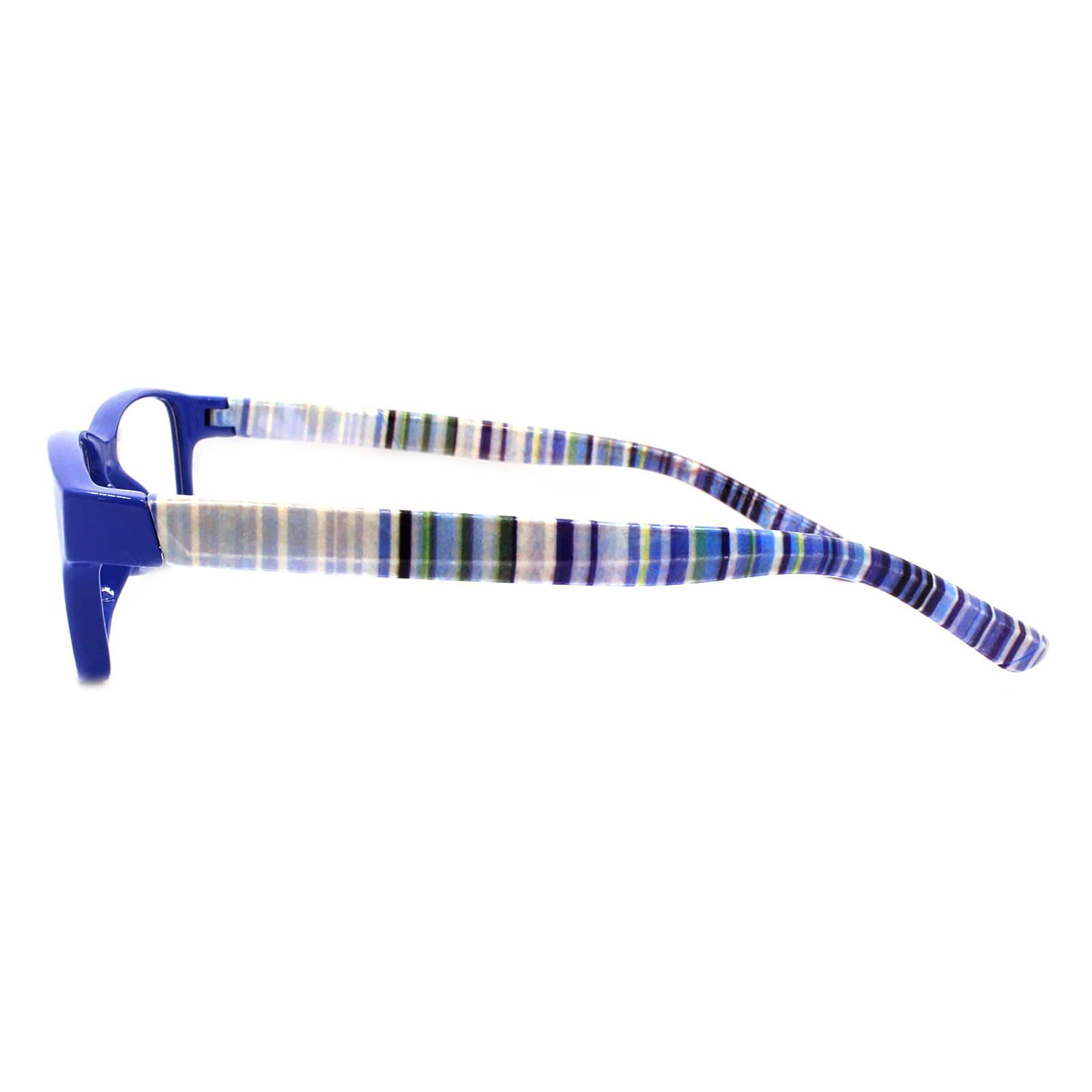 Blue Striped Reading Glasses by ArtMinds