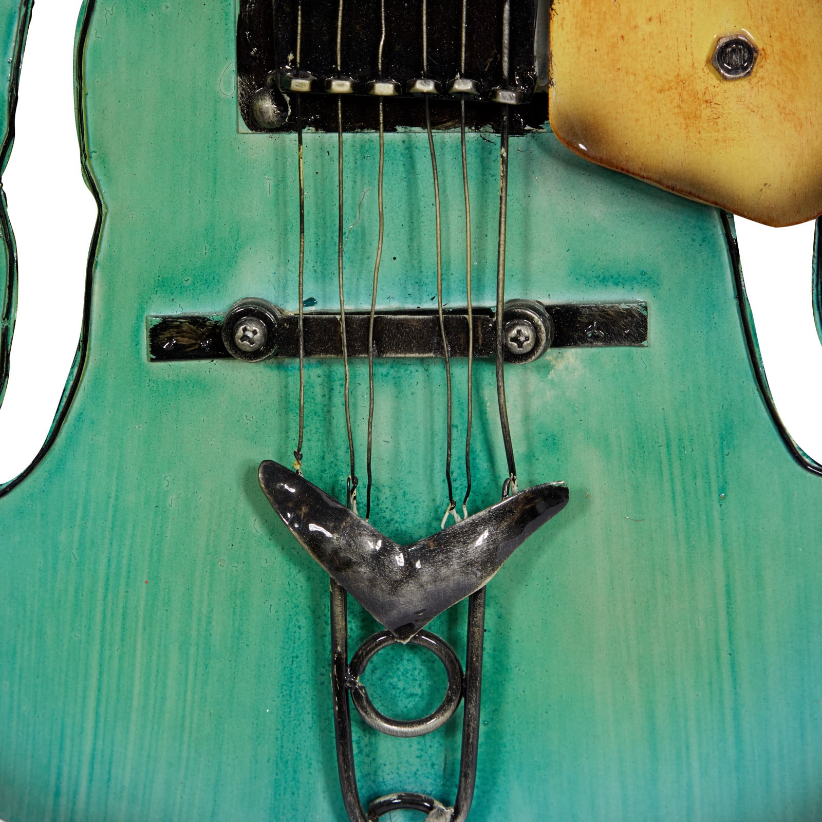 Metal Guitar Wall D&#xE9;cor Set