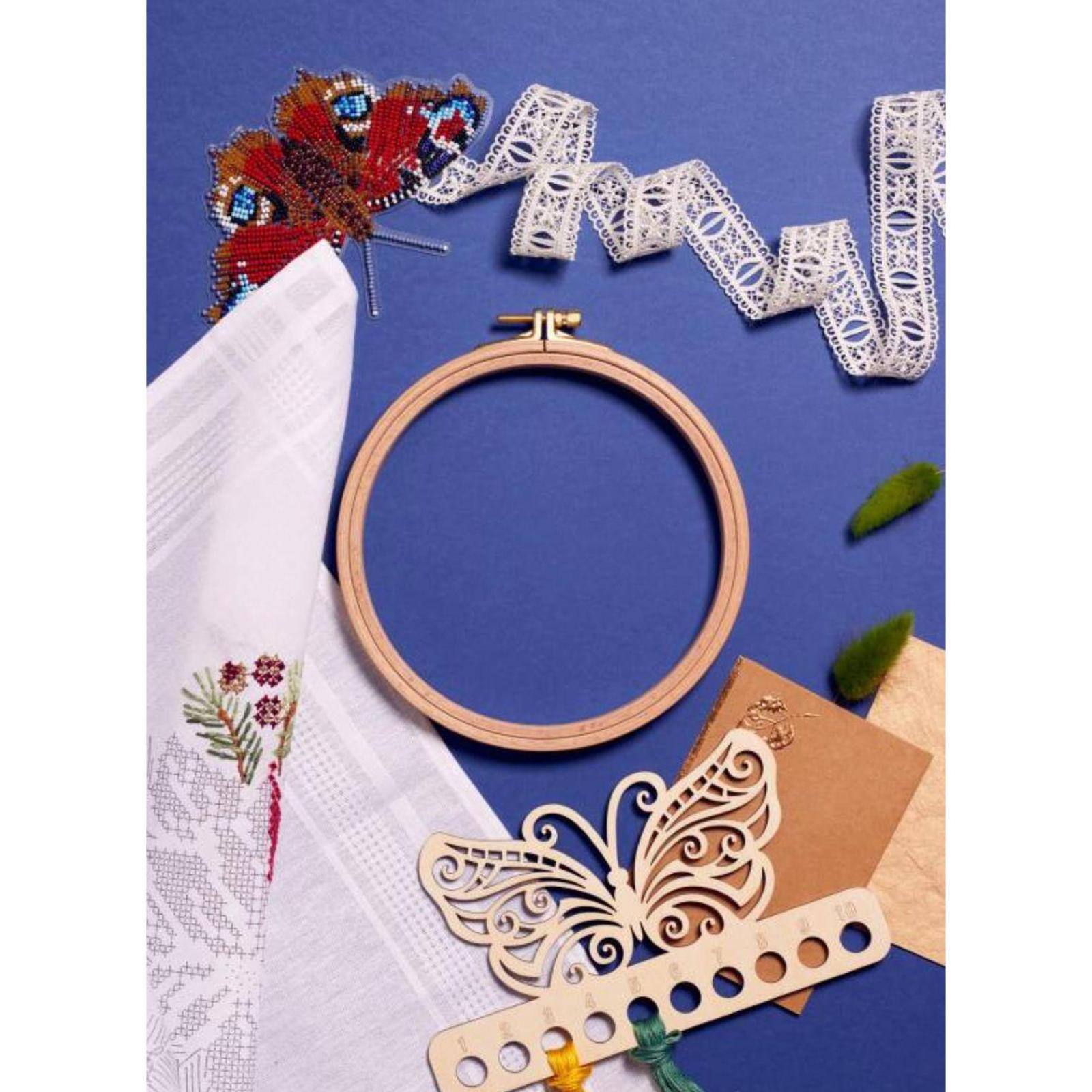 Nurge 16mm Screwed Wooden Embroidery Hoop