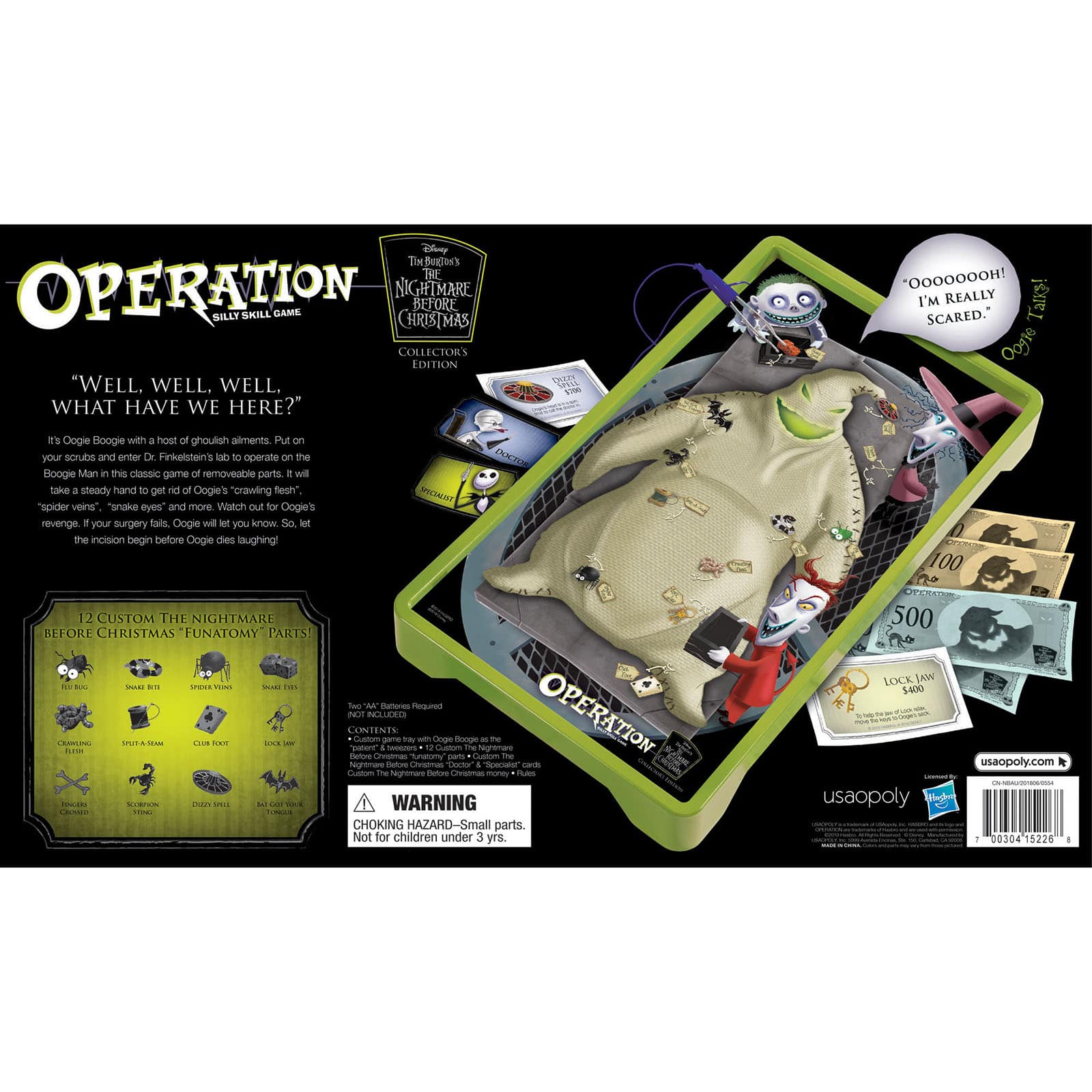 USAopoly OPERATION&#xAE;: The Nightmare Before Christmas