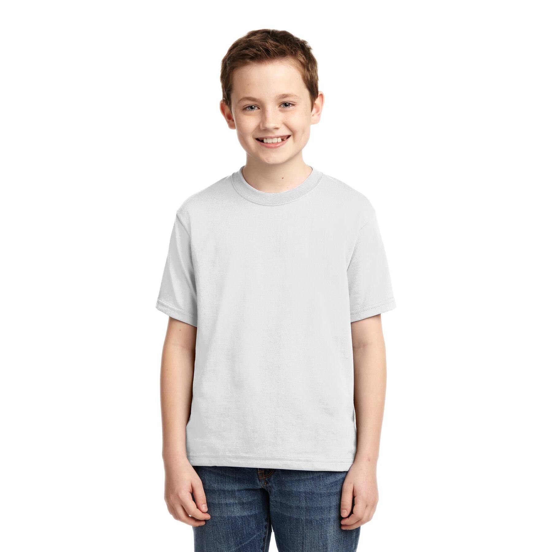JERZEES® Dri-Power® Neutrals 50/50 Cotton/Poly Youth T-Shirt