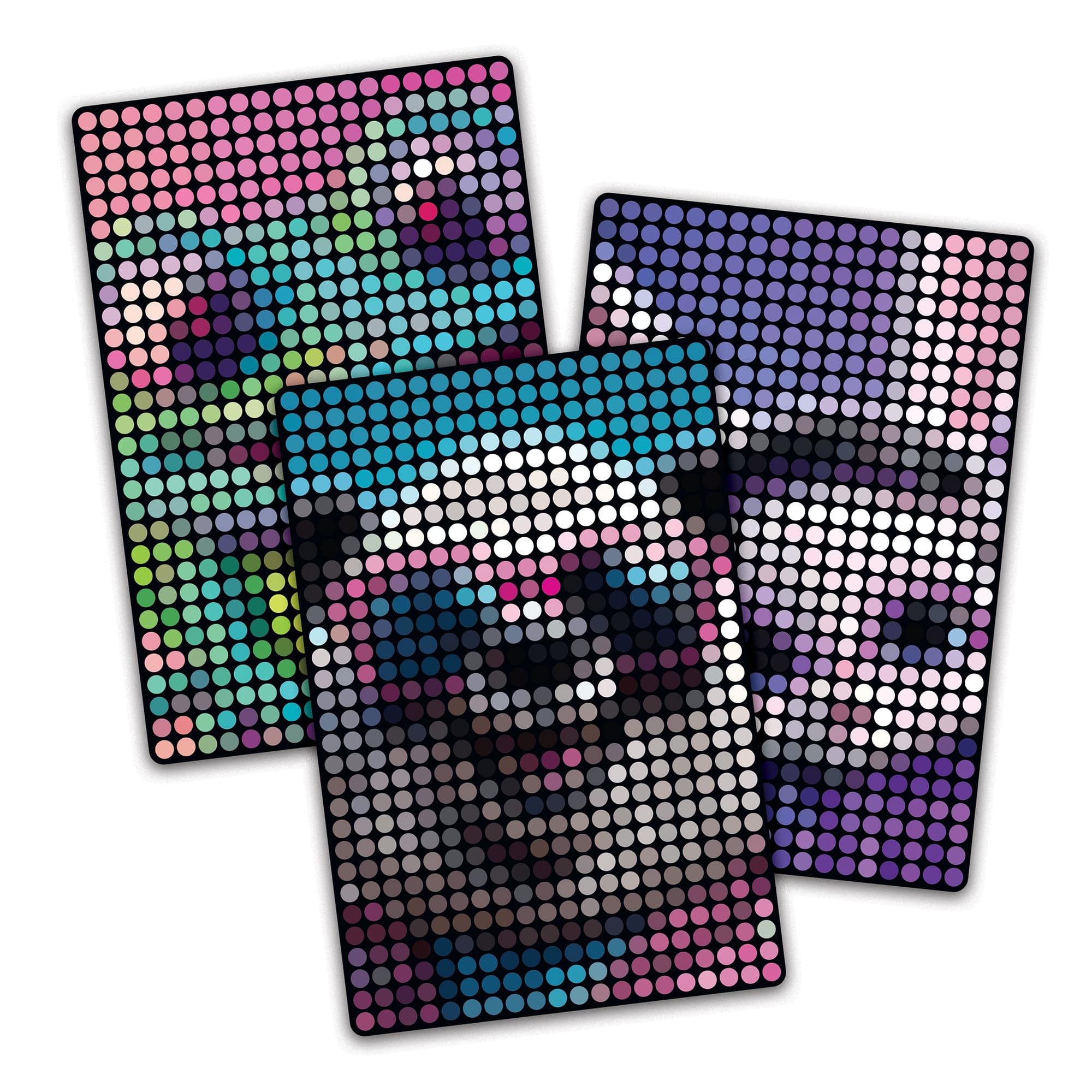 Make it Real™ Stamp To Reveal™ Bunny, Frog & Panda Dot Art Kit