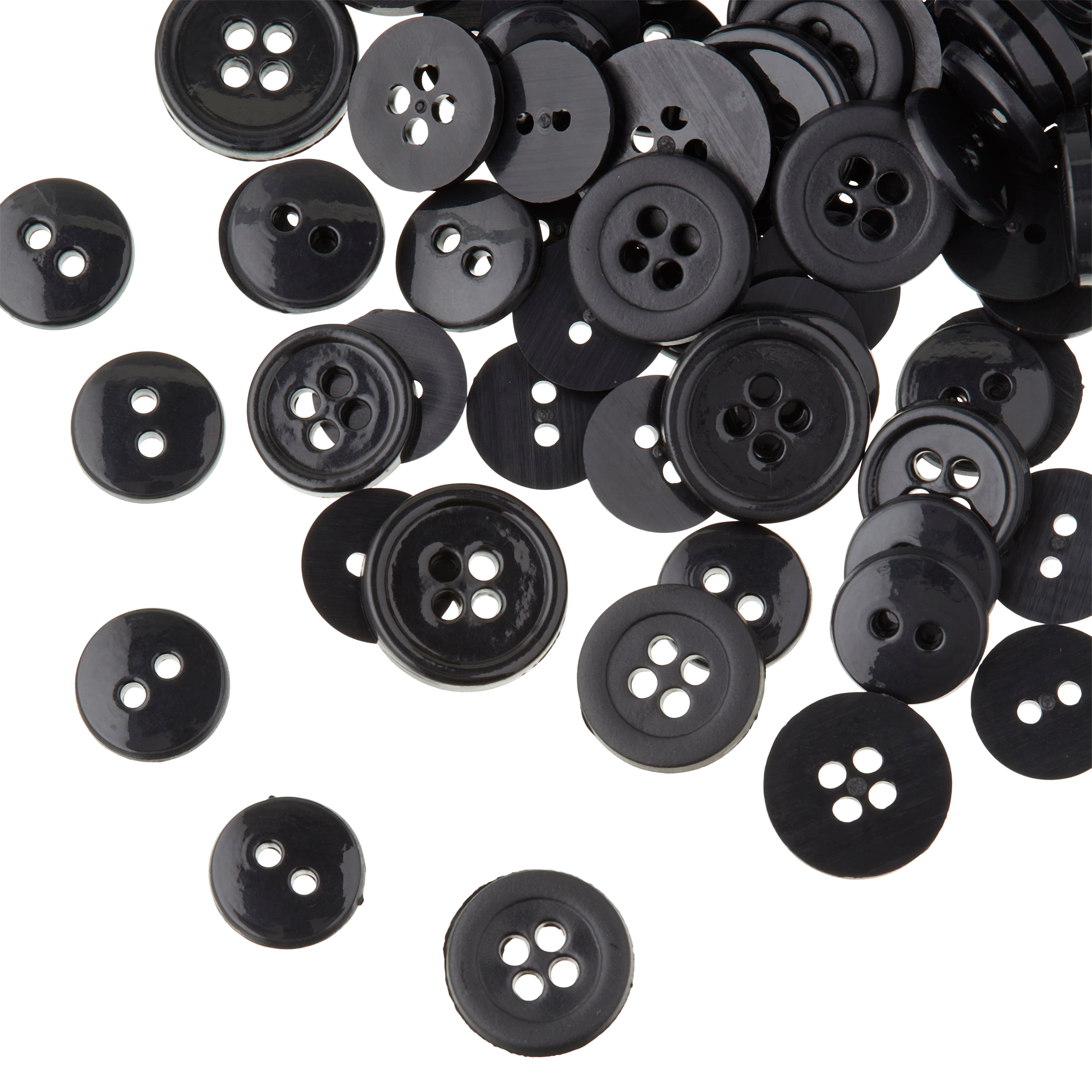 12 Packs: 120 ct. (1,440 total) Basic Buttons by Loops &#x26; Threads&#xAE;