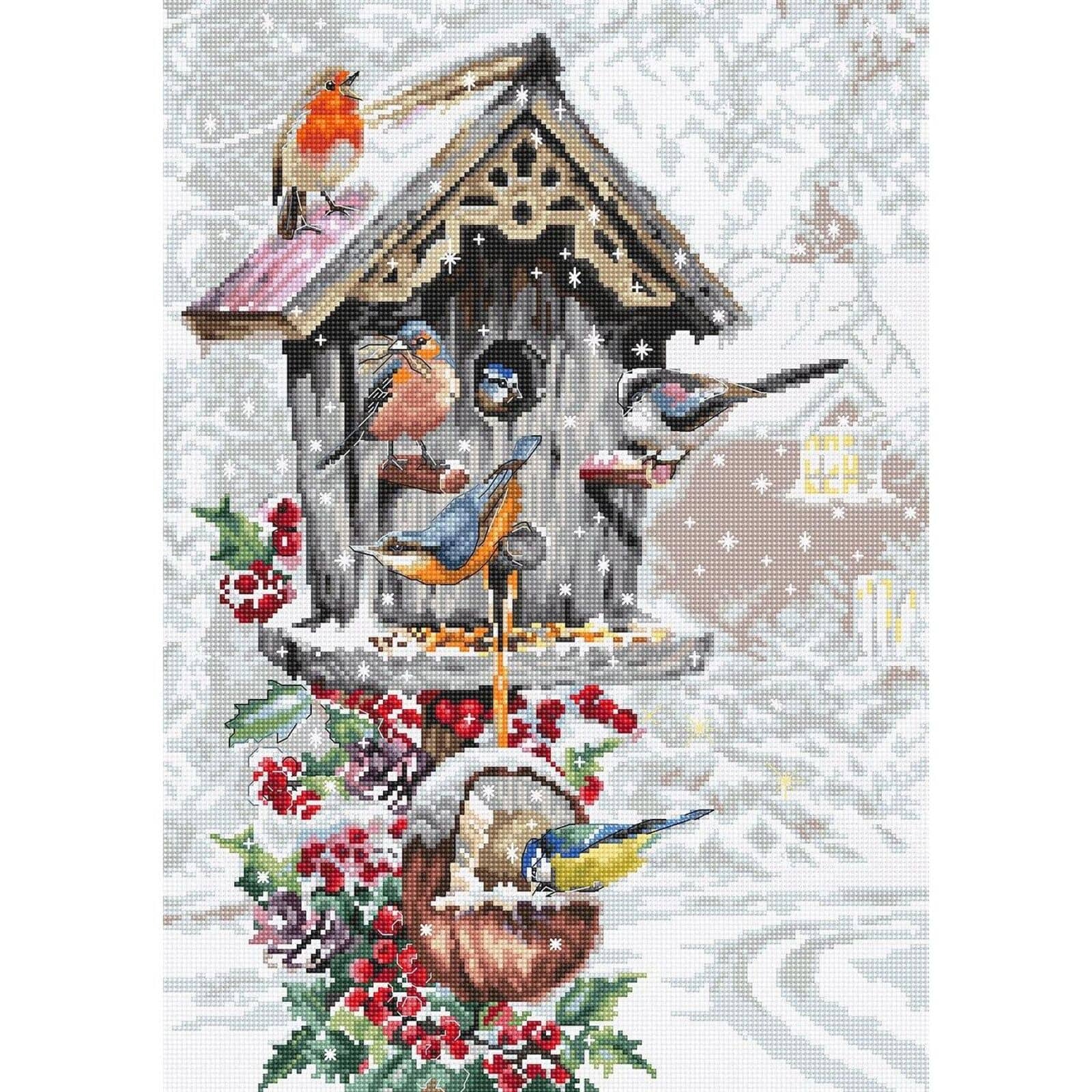 Luca-s Bird House? Counted Cross Stitch Kit
