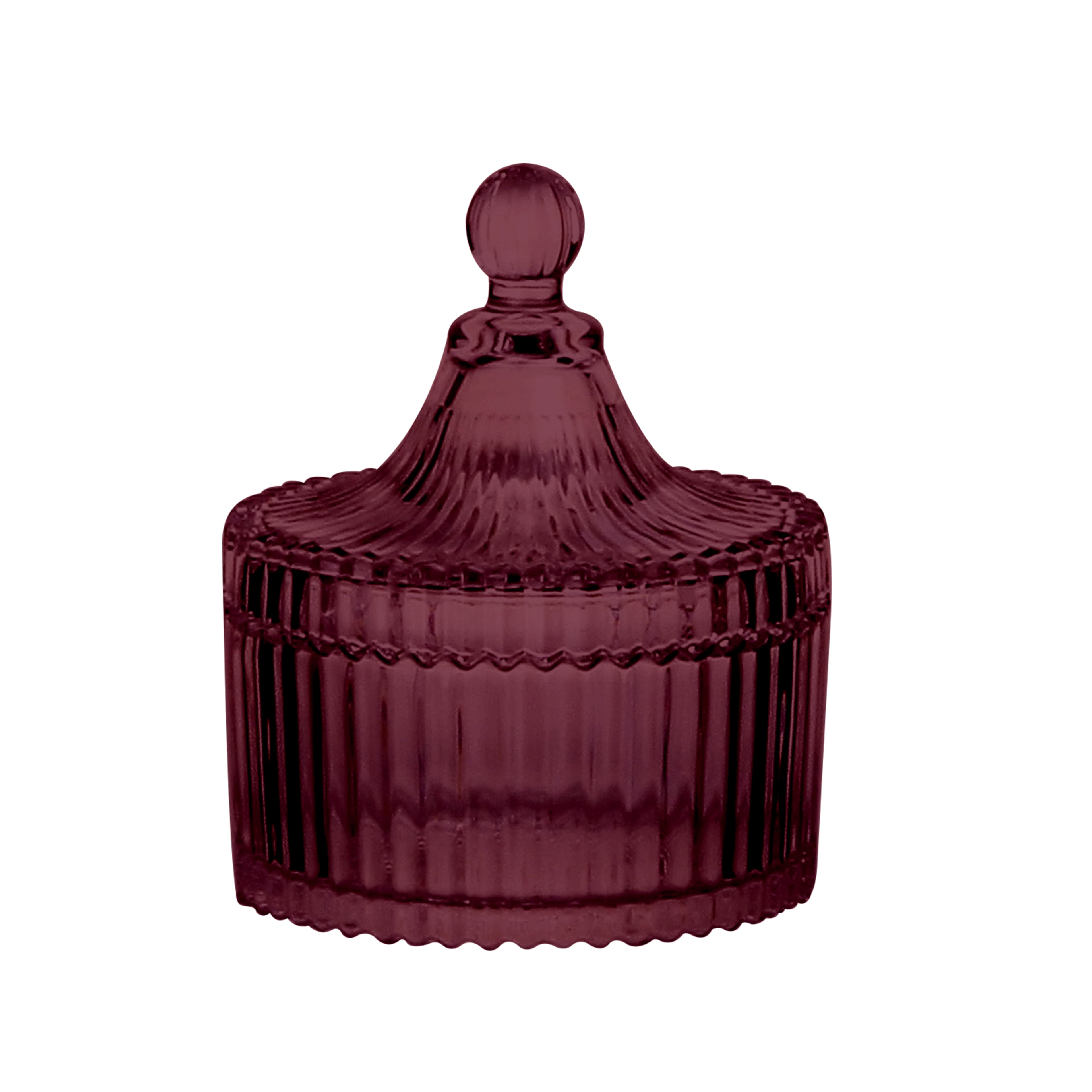 4&#x22; Gothic Glass Jar with Lid by Ashland&#xAE;
