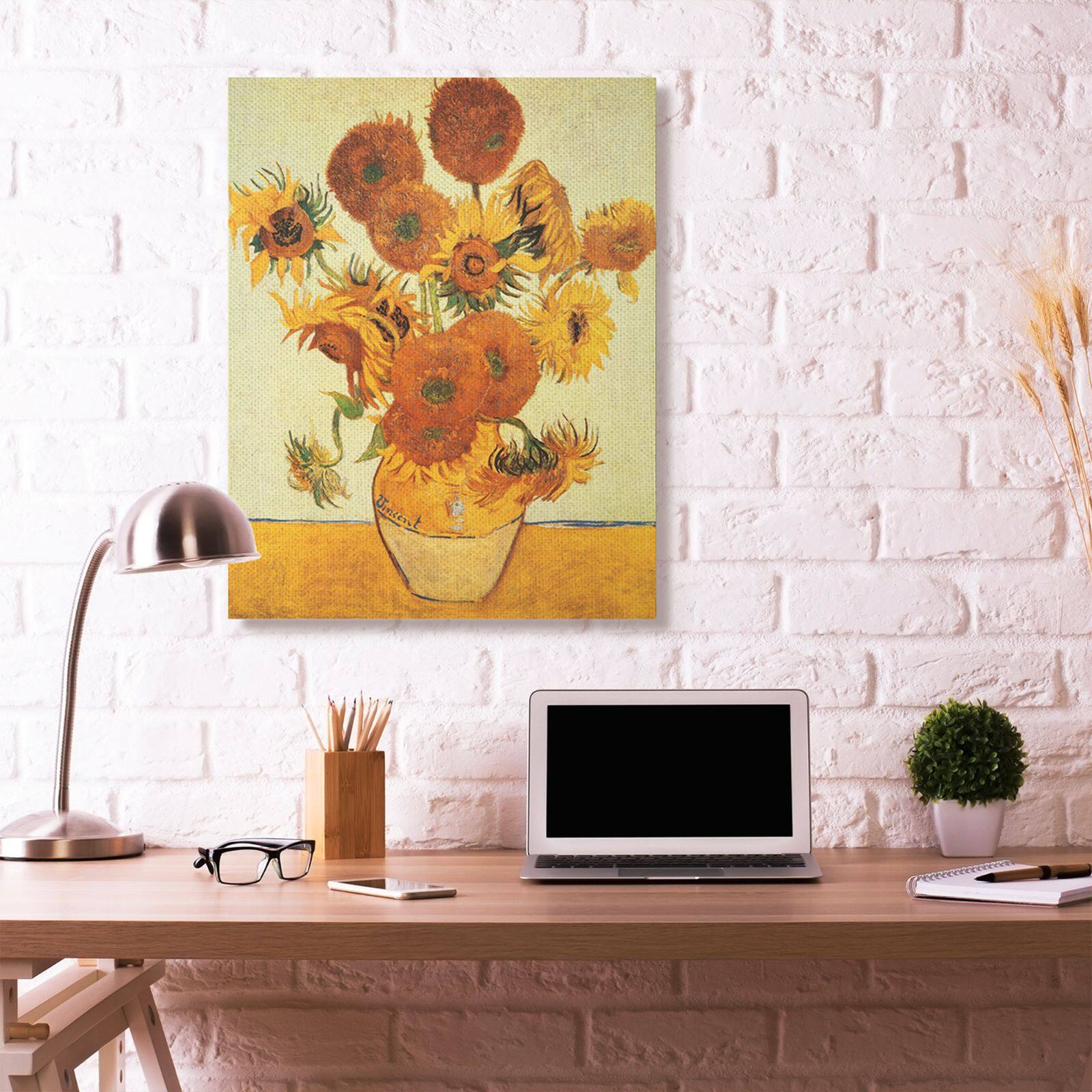 Stupell Industries Van Gogh Sunflowers Classic Painting Canvas Wall Art