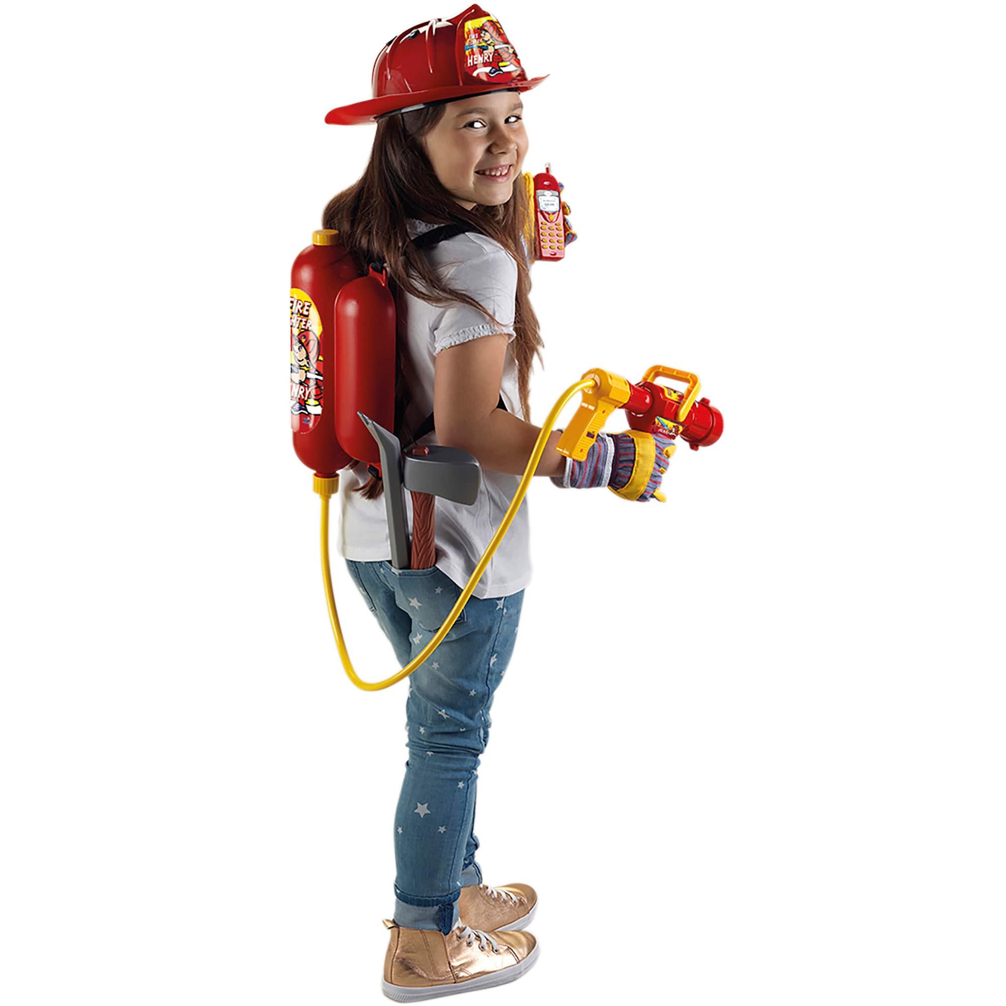Theo Klein Firefighter Henry Fireman&#x27;s Water Sprayer Toy