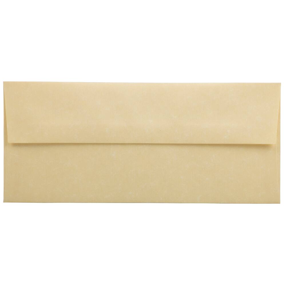JAM Paper #10 Business Parchment Envelopes, 50ct.