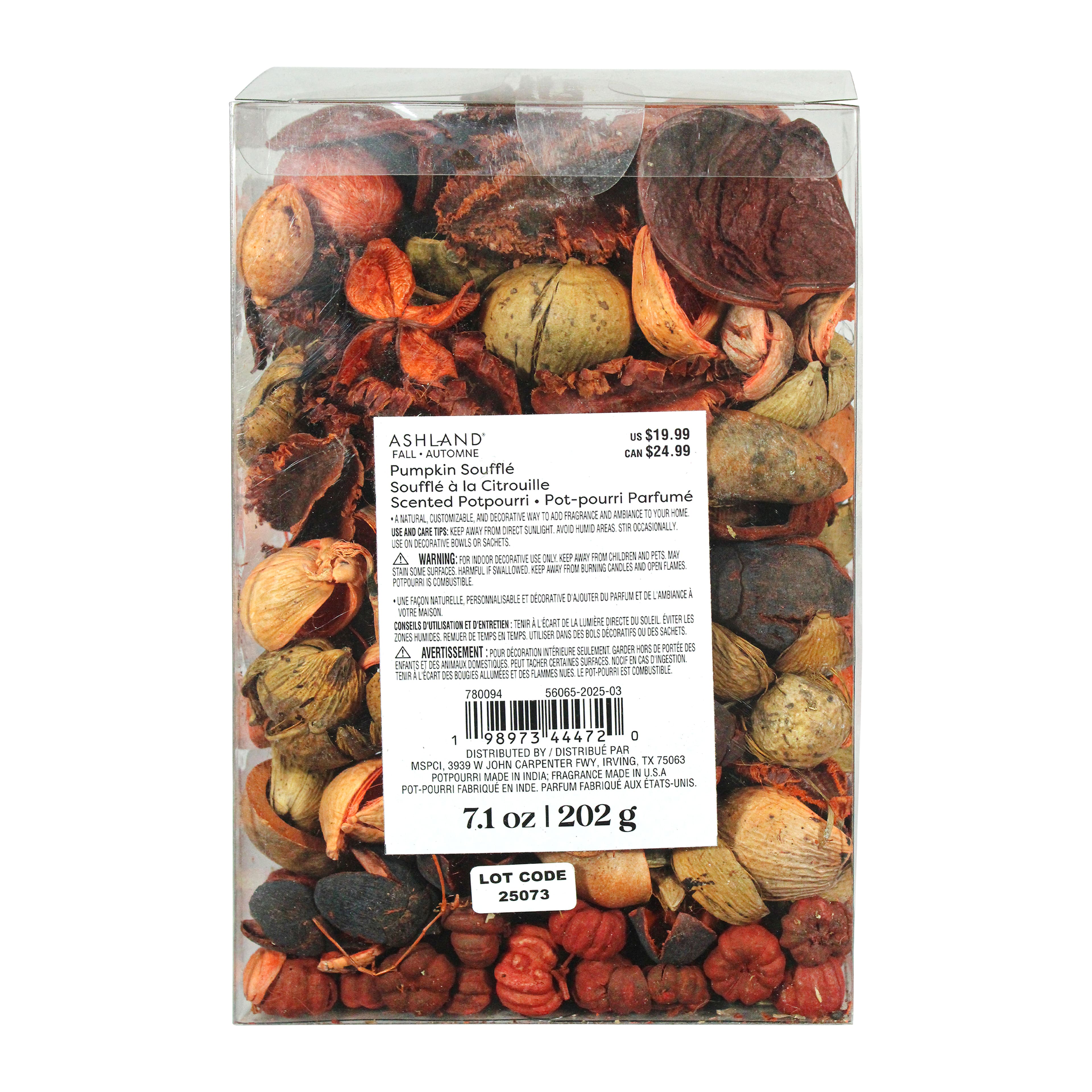 7oz. Pumpkin Souffl&#xE9; Scented Potpourri by Ashland&#xAE;
