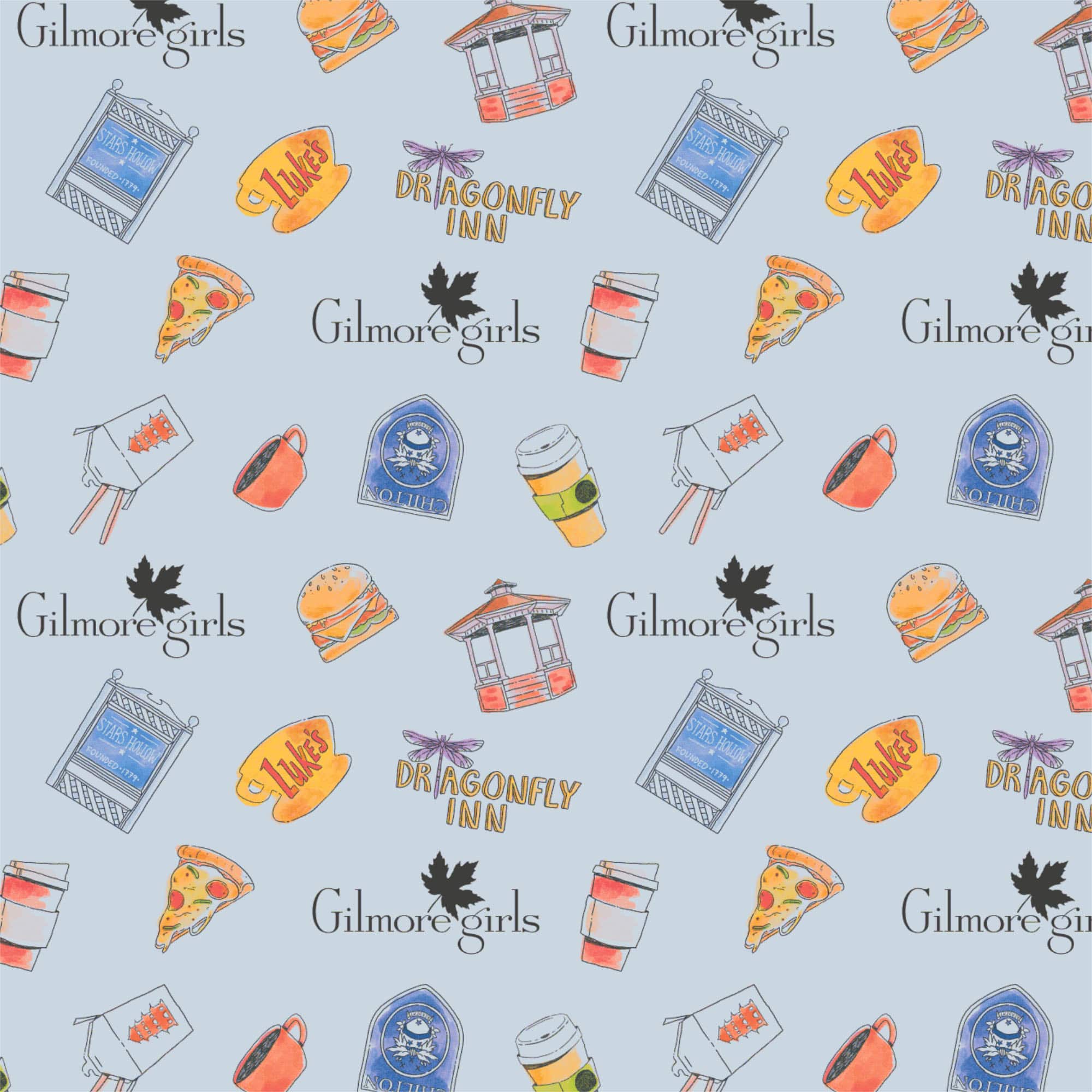 Camelot® Fabrics Gilmore Girls Cotton Fabric