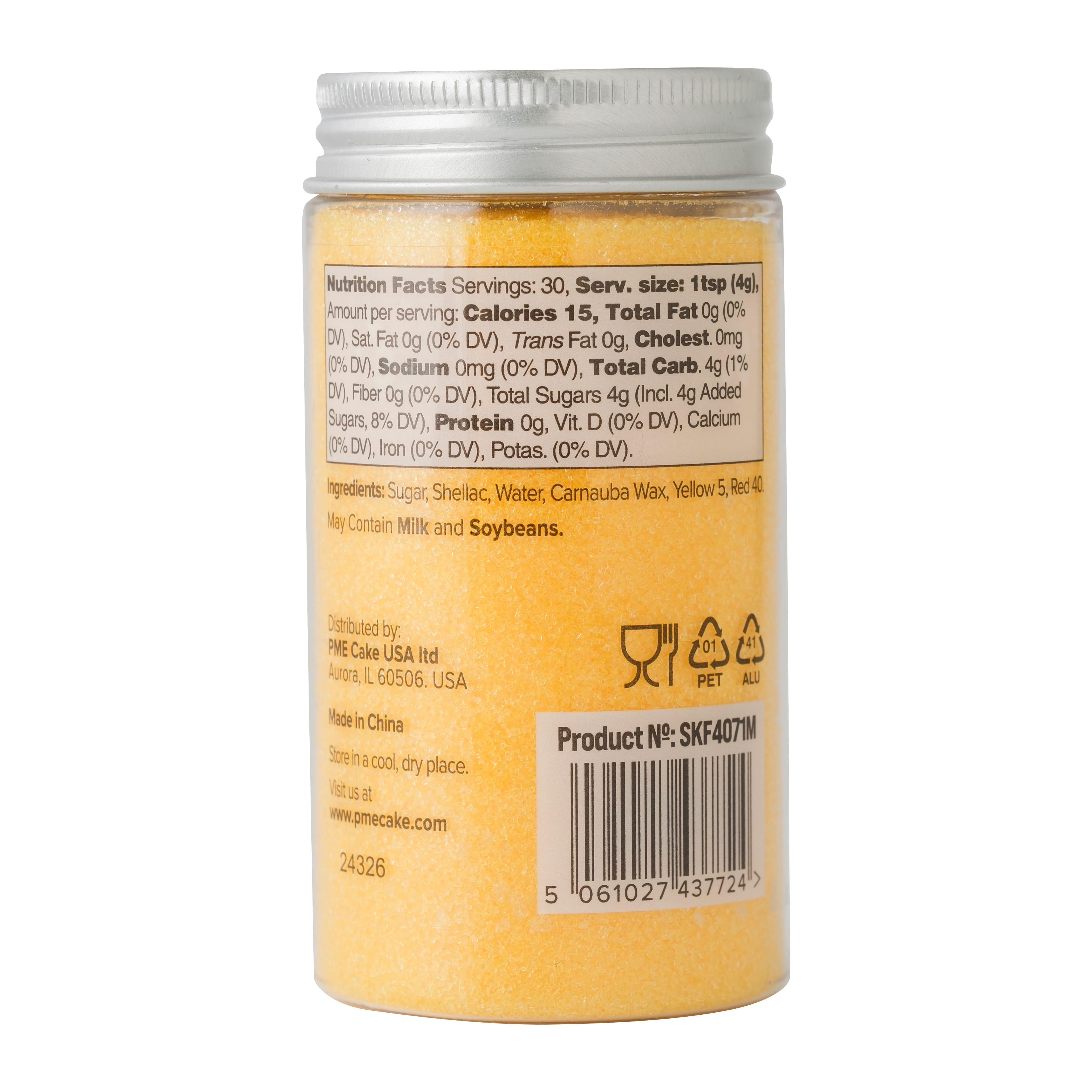 PME Cake Sweet Street&#xAE; 4.1oz. Sanding Sugar