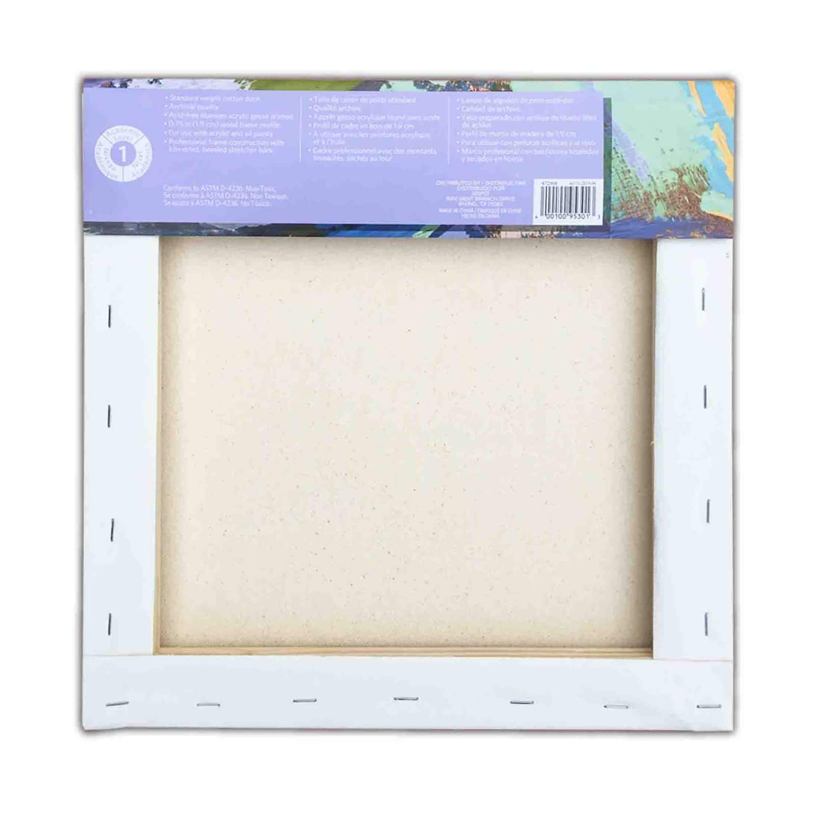 12 Pack: Level 1 Back Stapled Traditional Canvas by Artist's Loft™