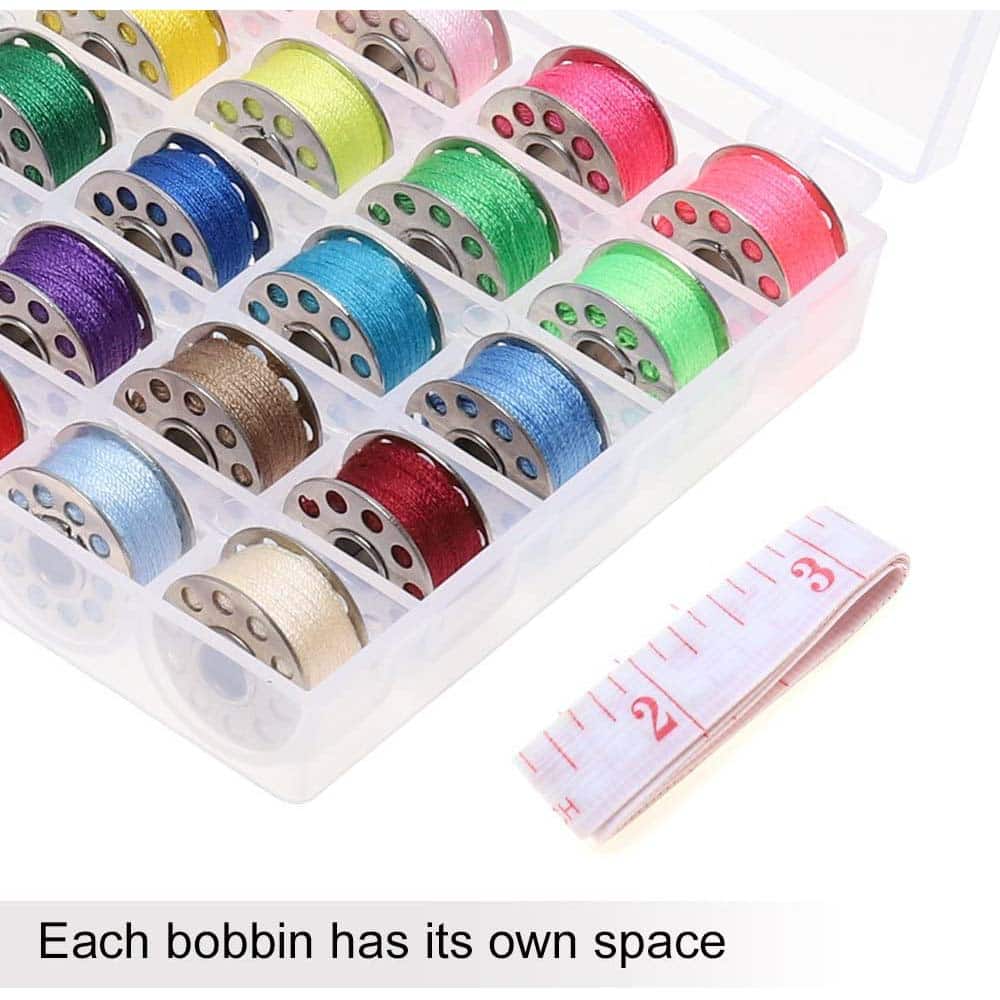 NEX&#x2122; 27 Color Essential Sewing Thread With Bobbins Set