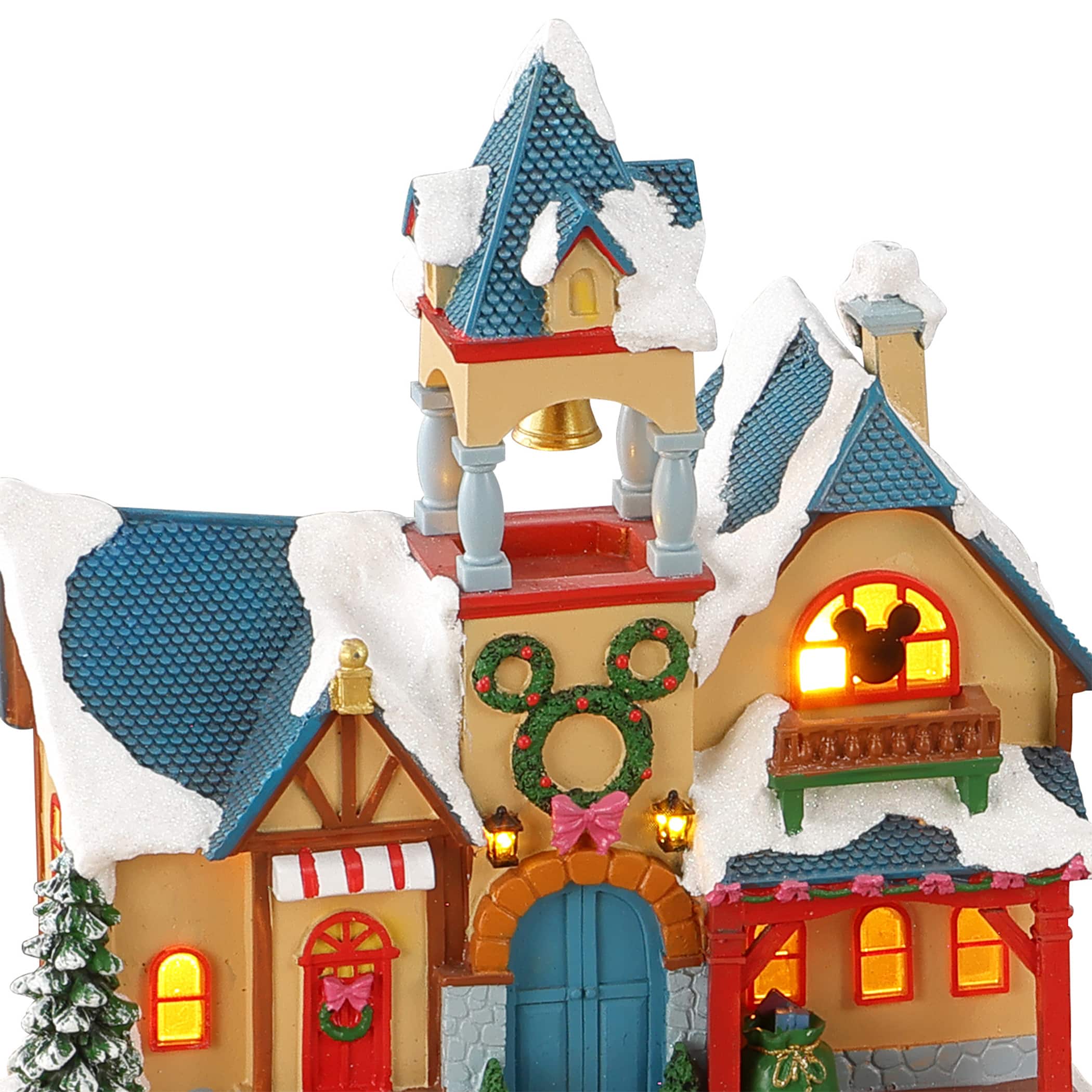 Disney&#xAE; Mickey &#x26; Friends Lighted Christmas Village, 12ct.