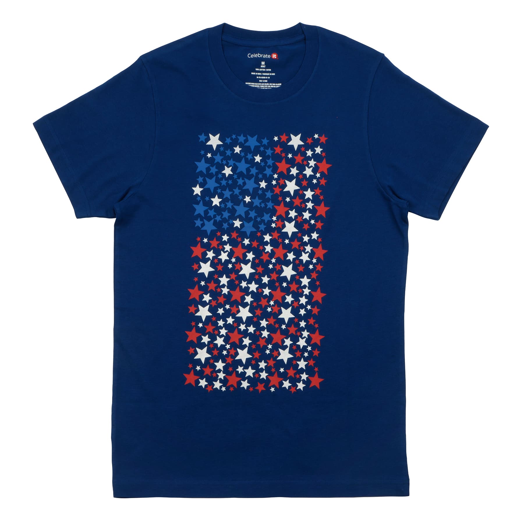 American Flag of Stars Adult T-Shirt by Celebrate It&#x2122;