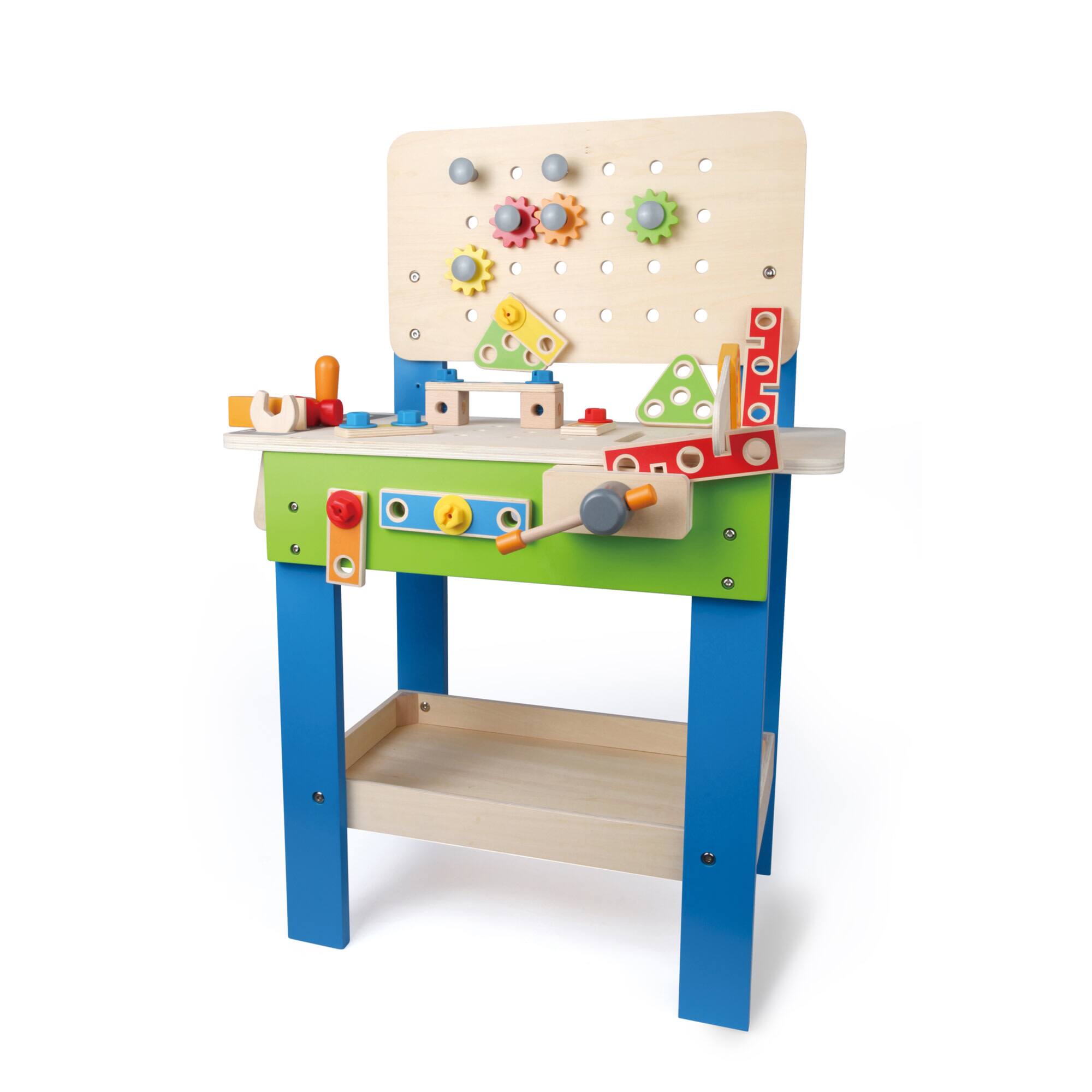 Hape Master Workbench Kid&#x27;s Wooden Tool Workshop Toy