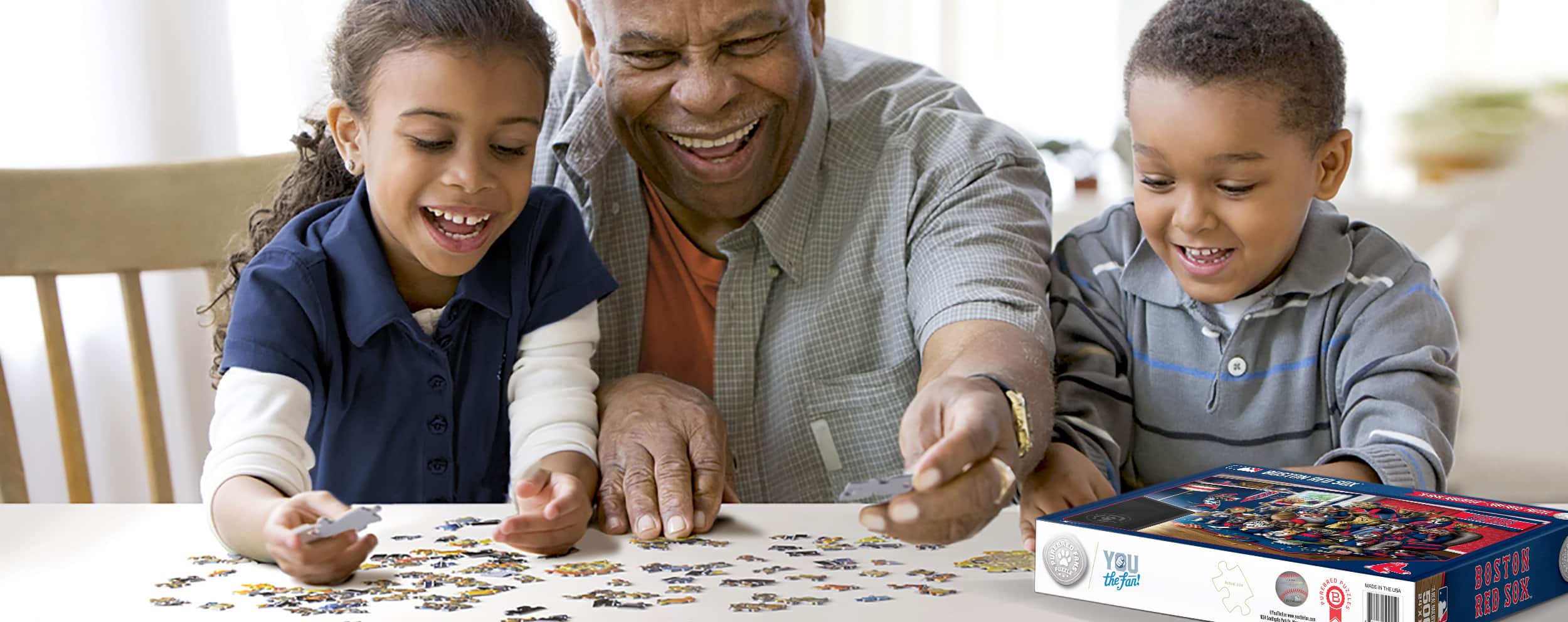 MLB Purebred Fans A Real Nailbiter 500 Piece Puzzle