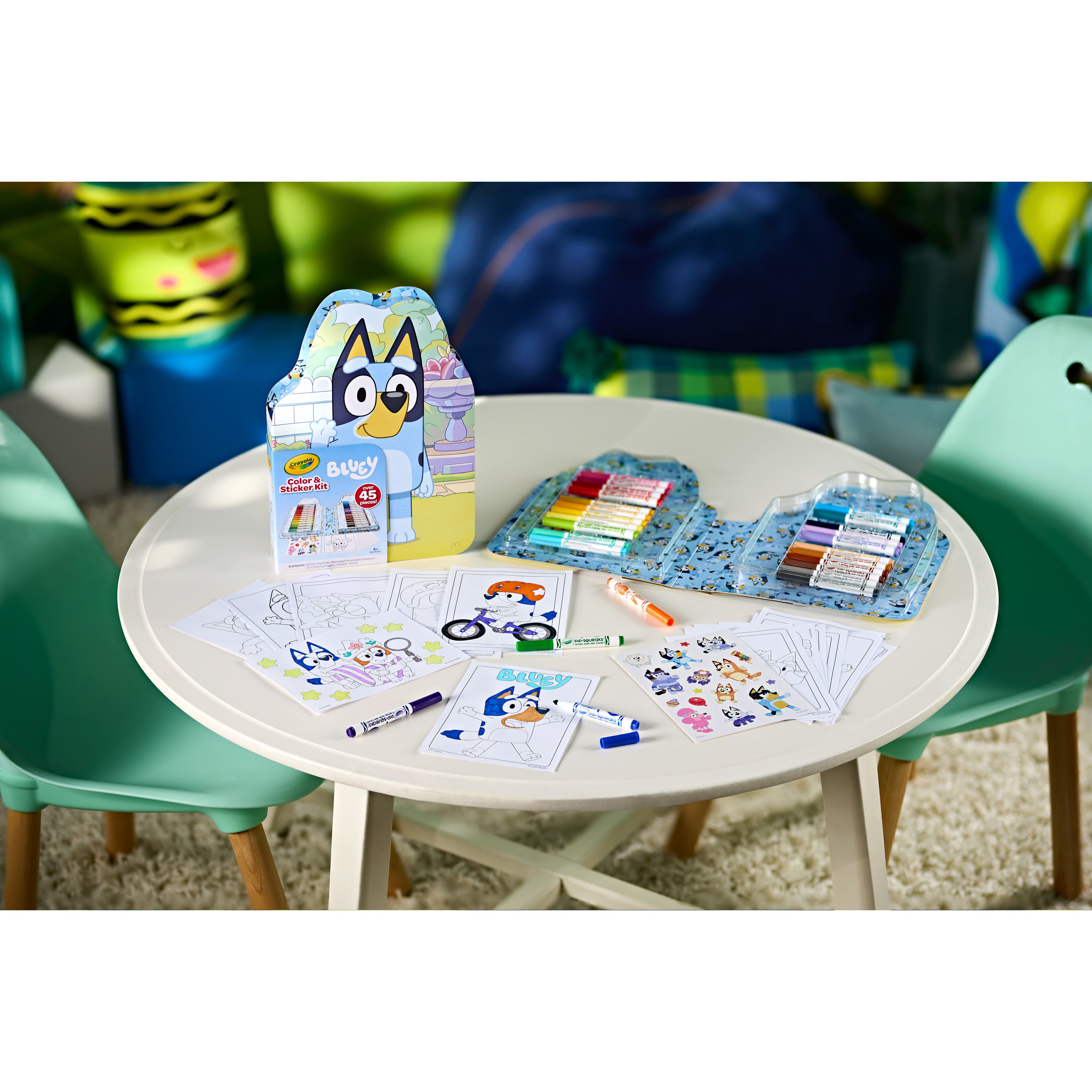 Crayola&#xAE; Bluey Color &#x26; Sticker Kit