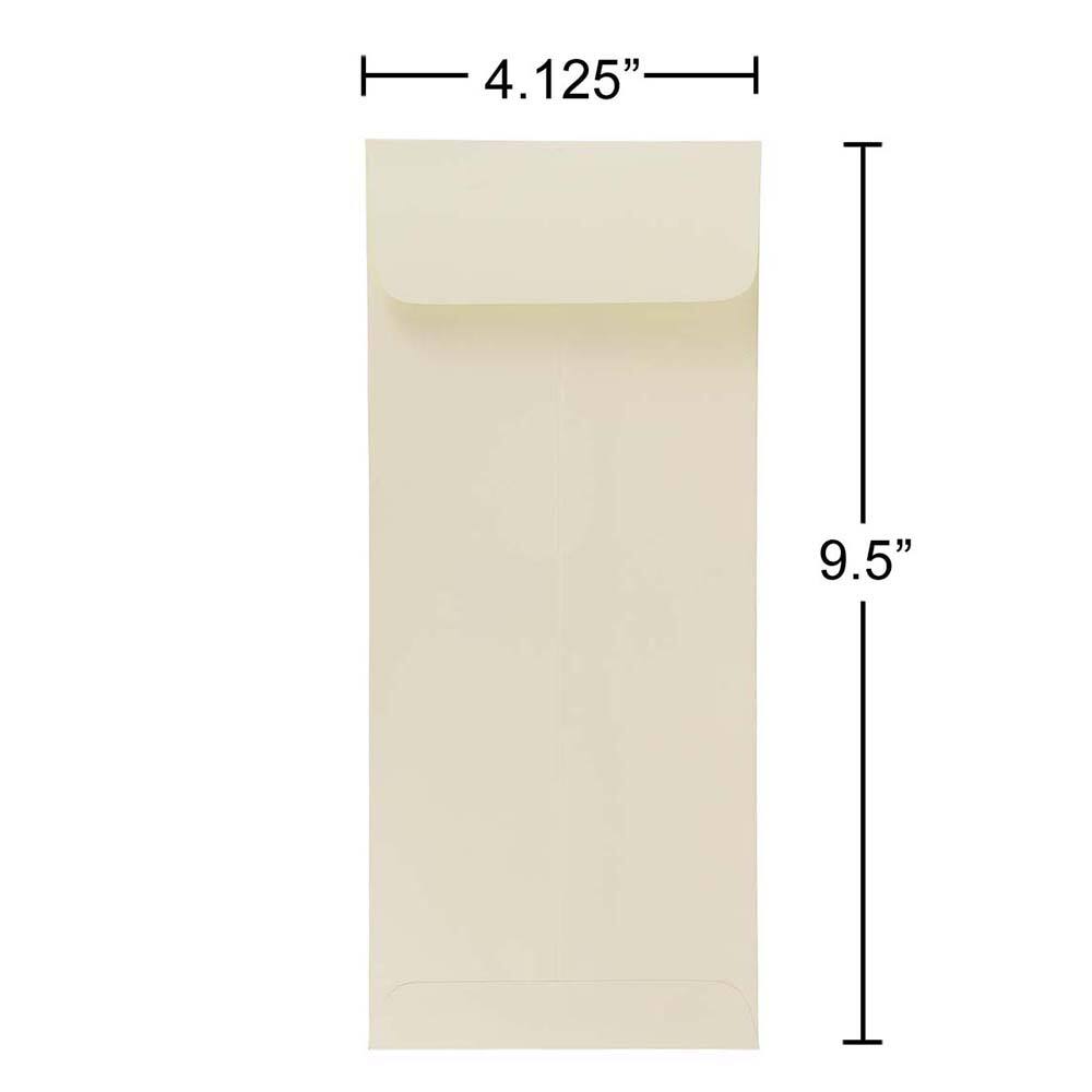 JAM Paper #10 Natural White Wove Policy Business Strathmore Envelopes