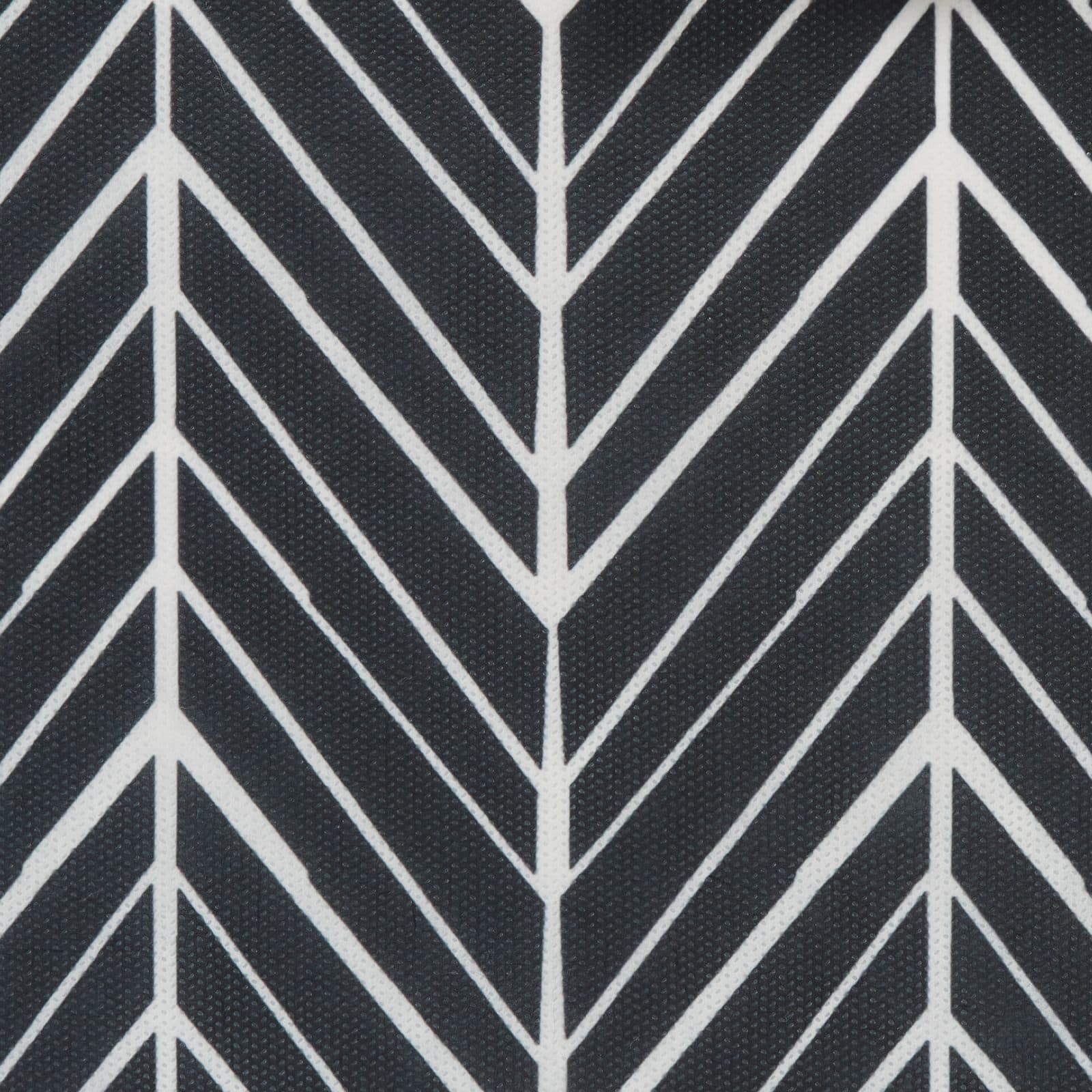 DII® 11" Black Herringbone Storage Cube, 2ct.