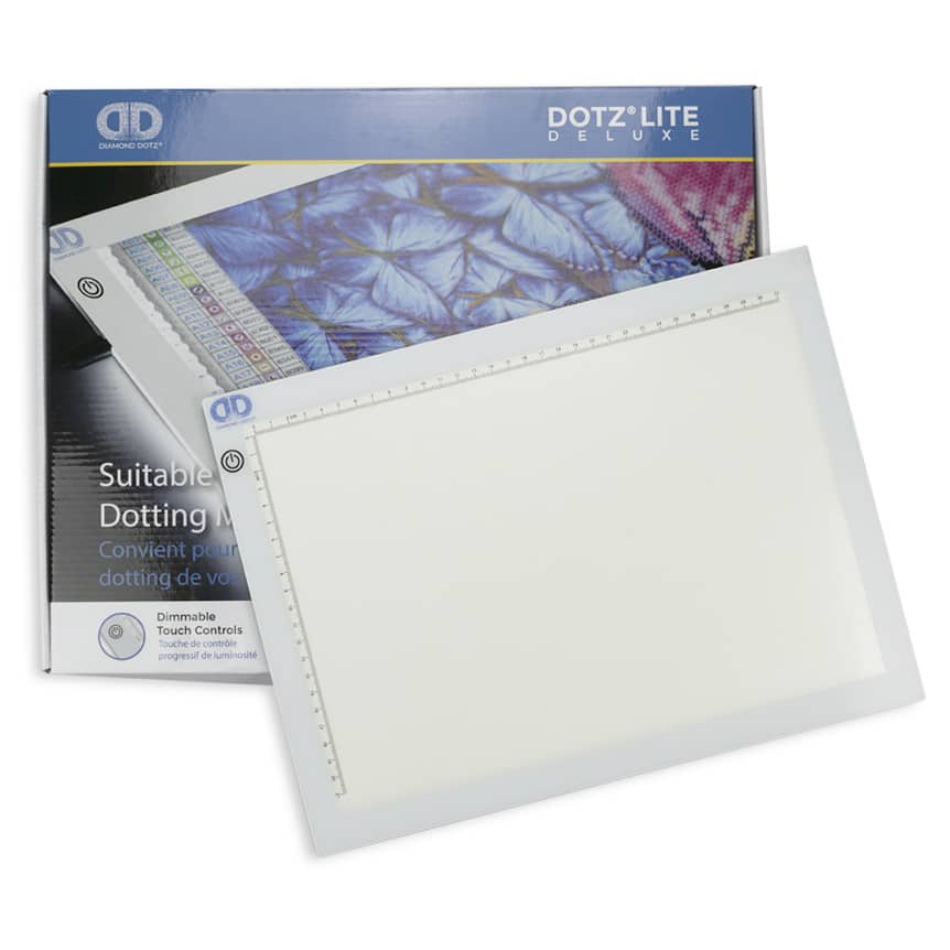 Diamond Dotz® Lite 8.27'' X 12.20'' Deluxe Light Pad