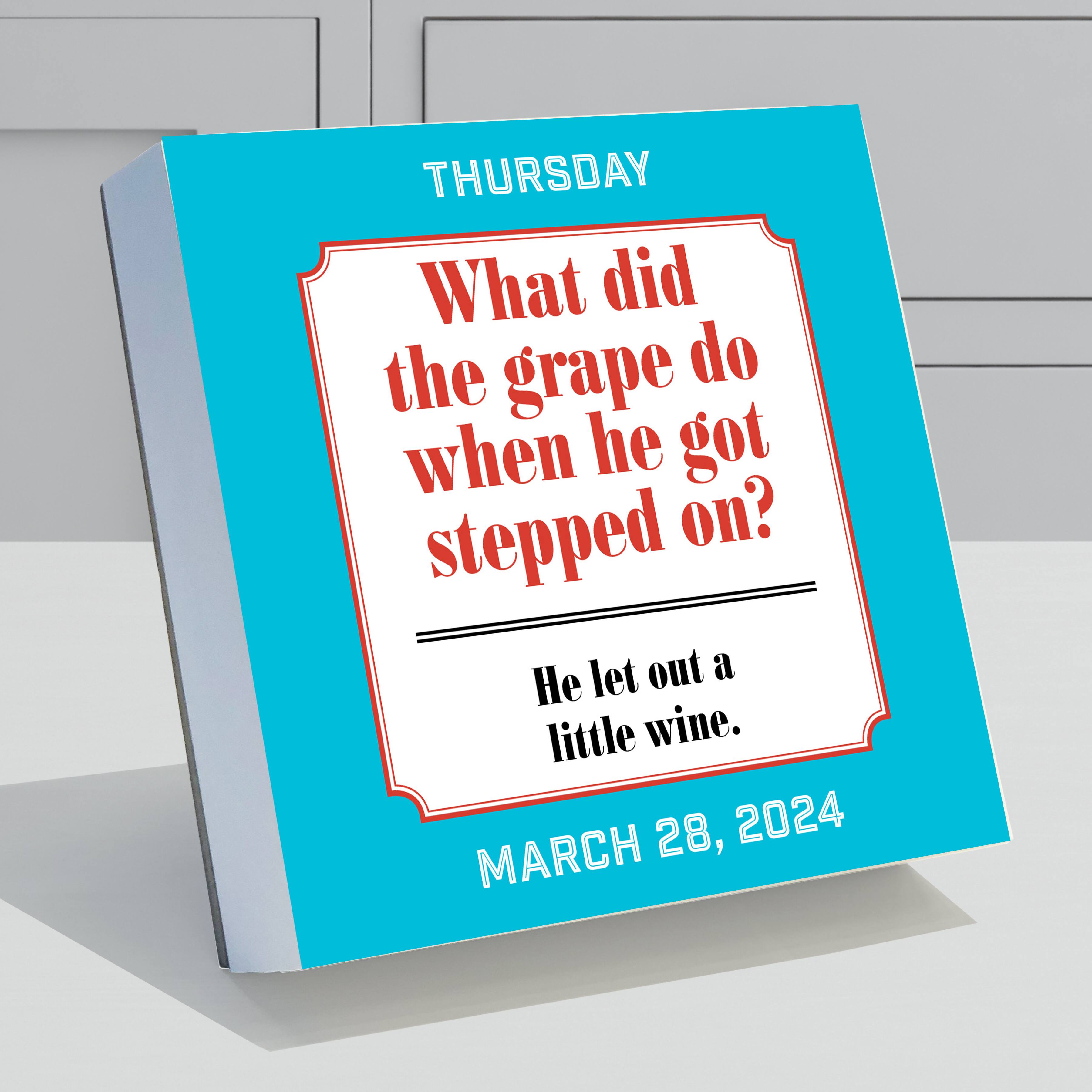 TF Publishing 2024 Dad Jokes Daily Desktop Calendar