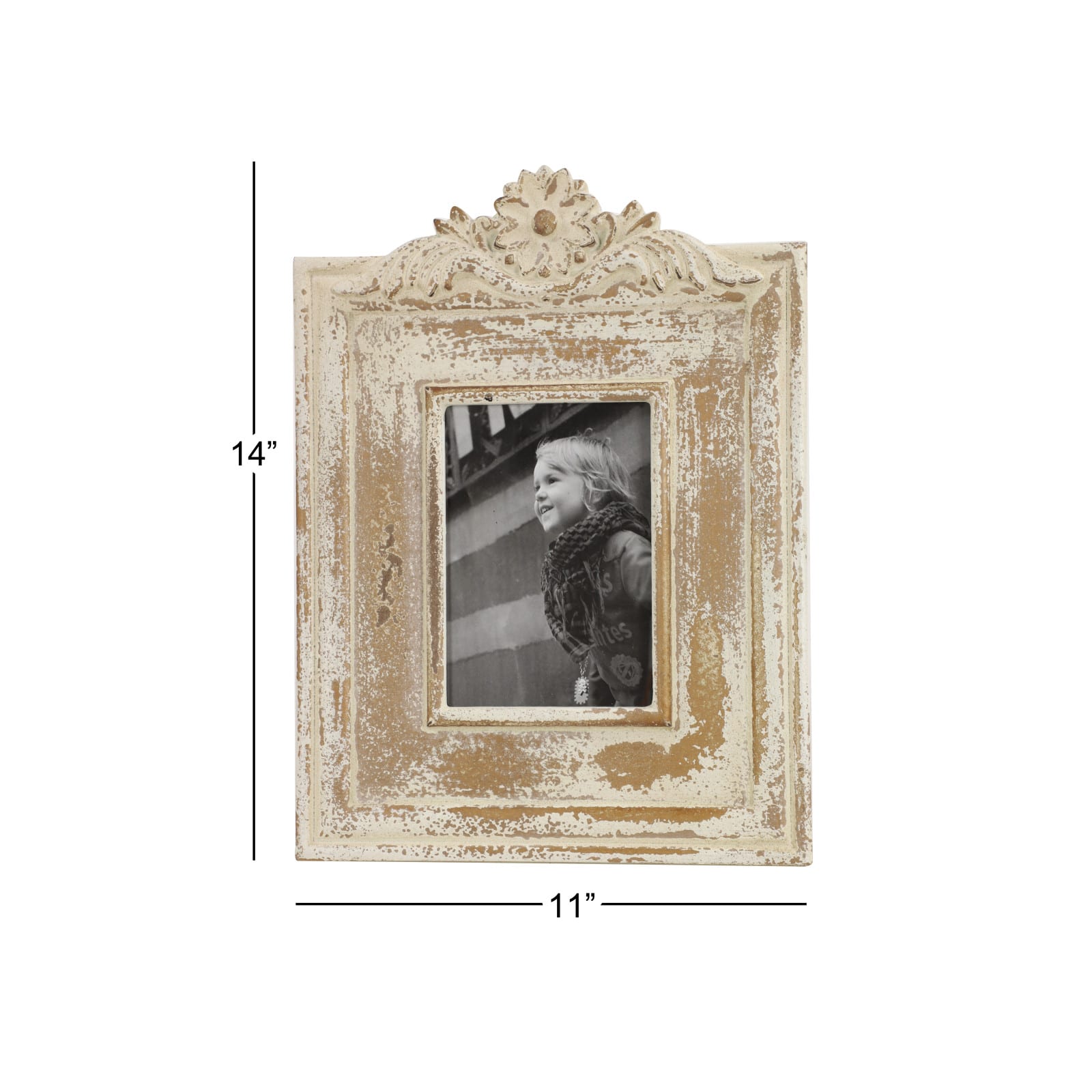 2 Pack Whitewashed Vintage Style 11&#x22; x 14&#x22; Frame