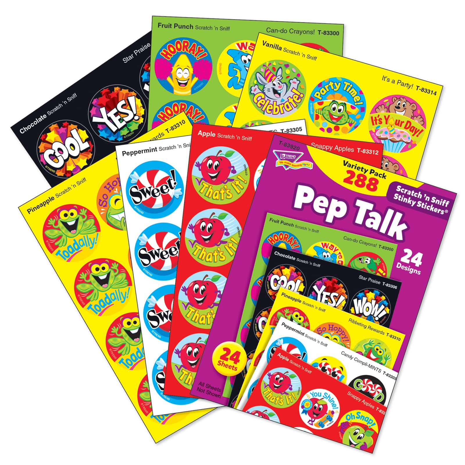 Trend Enterprises&#xAE; Pep Talk Stinky Stickers&#xAE;