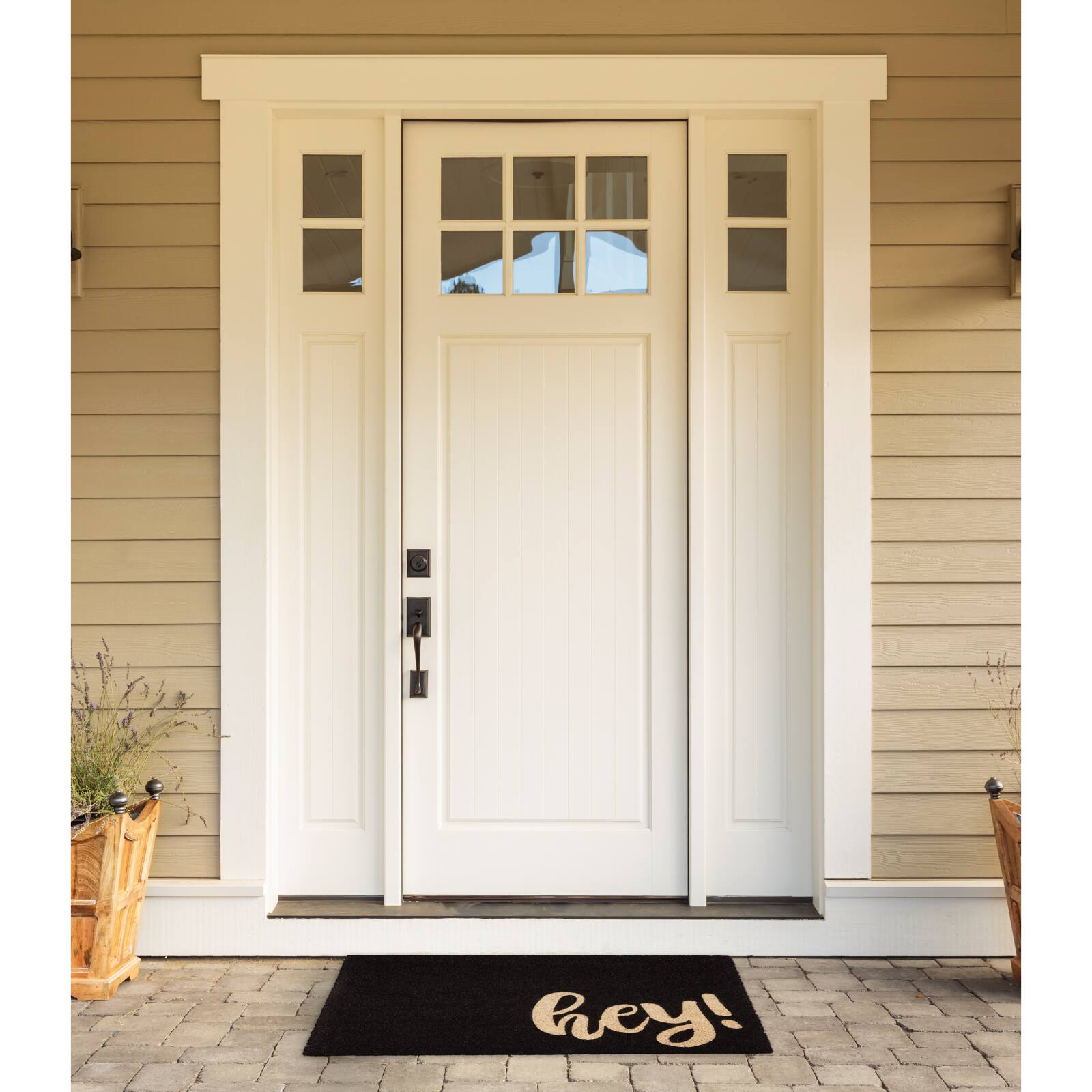 "Hey" Doormat