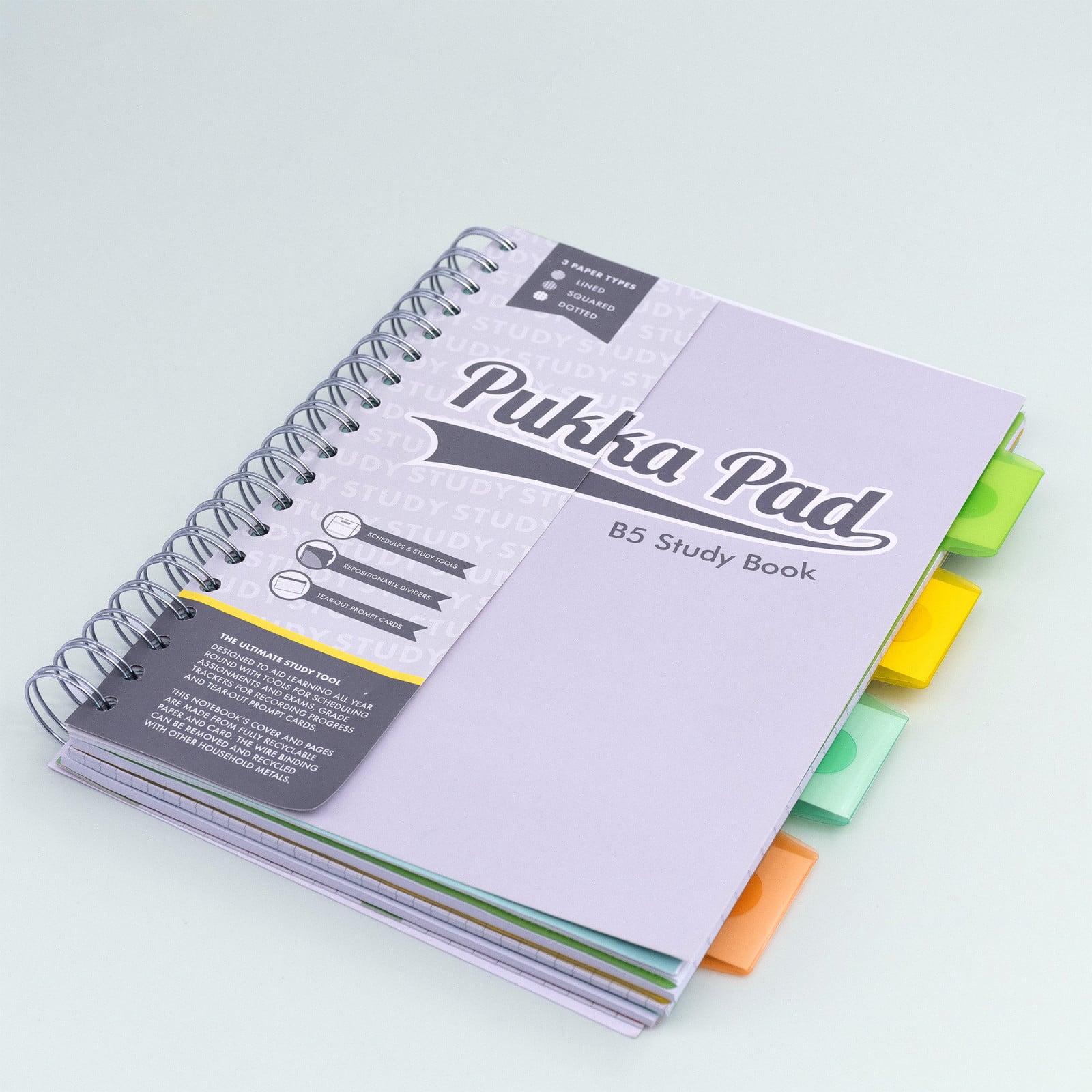 Pukka Pads B5 Study Books, 2ct.