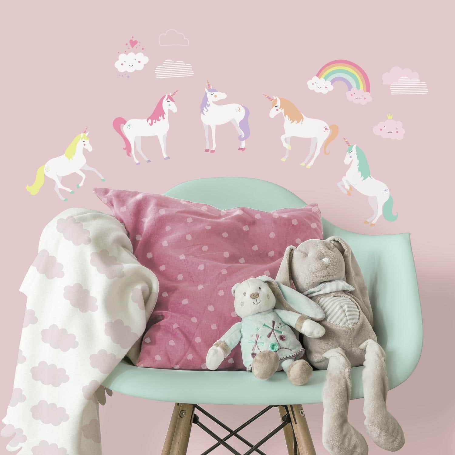RoomMates Unicorn Magic Peel & Stick Wall Decals