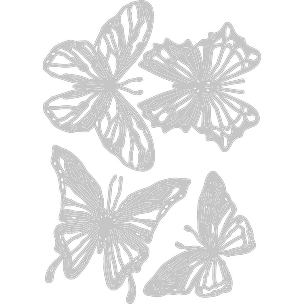 Sizzix&#xAE; Thinlits&#xAE; Scribbly Butterfly Die Set by Tim Holtz&#xAE;