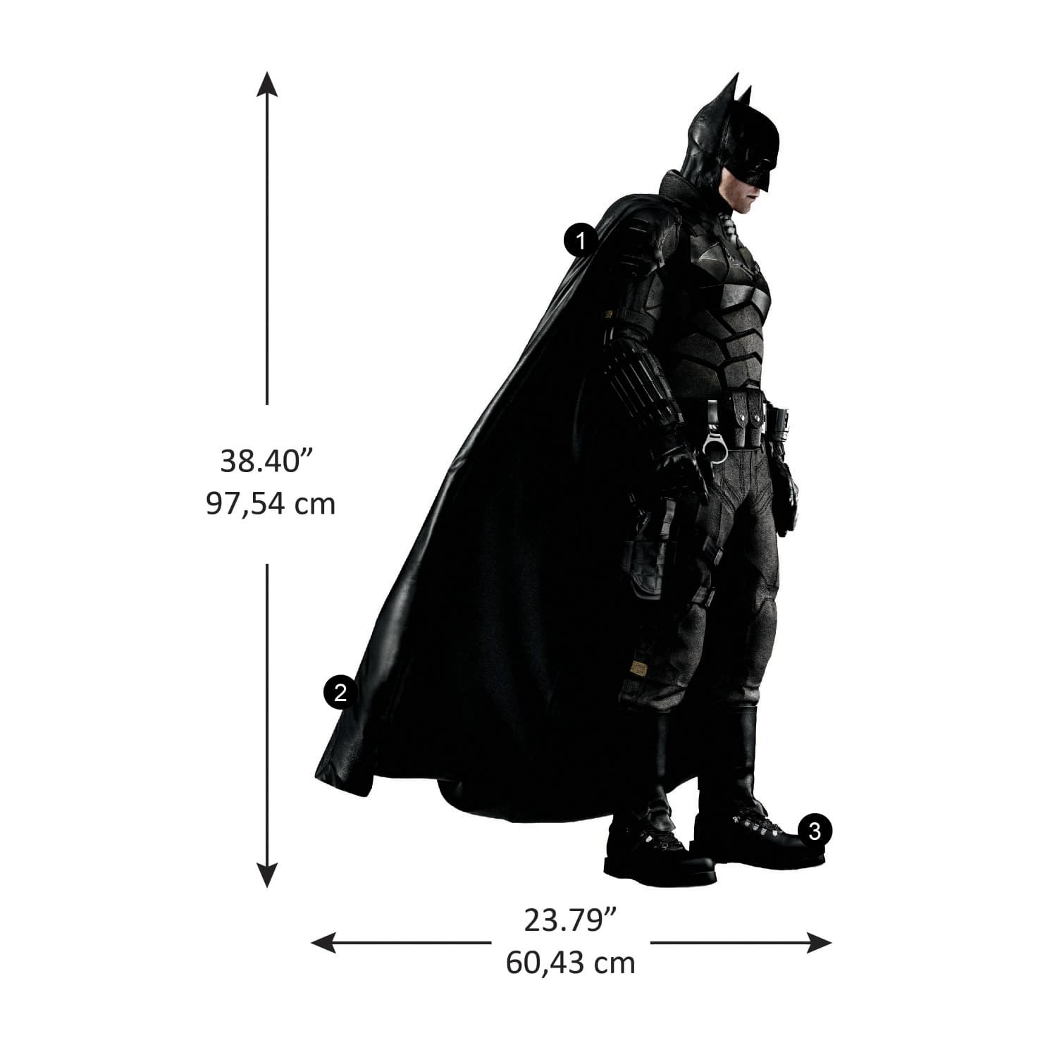 RoomMates Batman Peel &#x26; Stick Giant Wall Decals