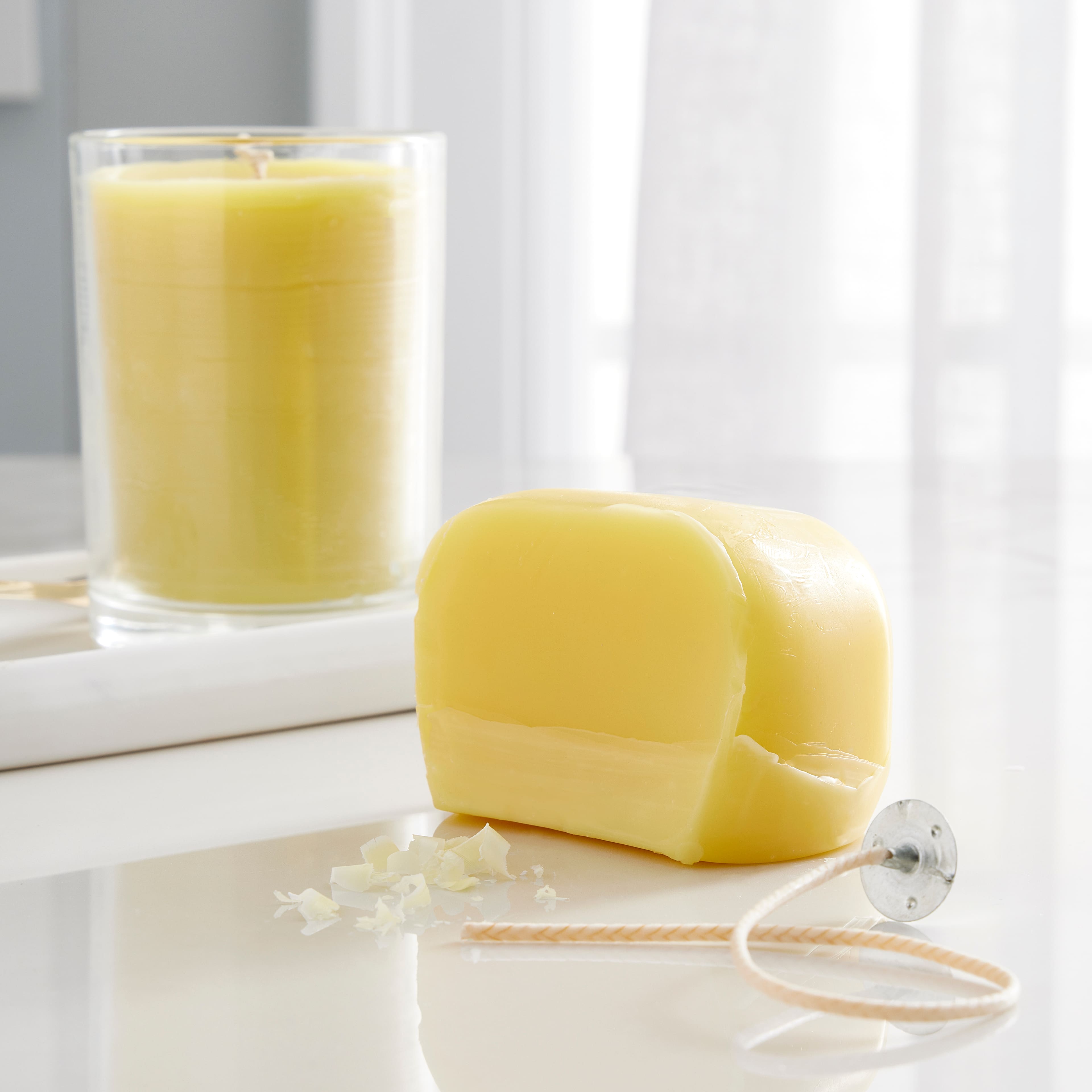 1lb. Natural Beeswax by Make Market®