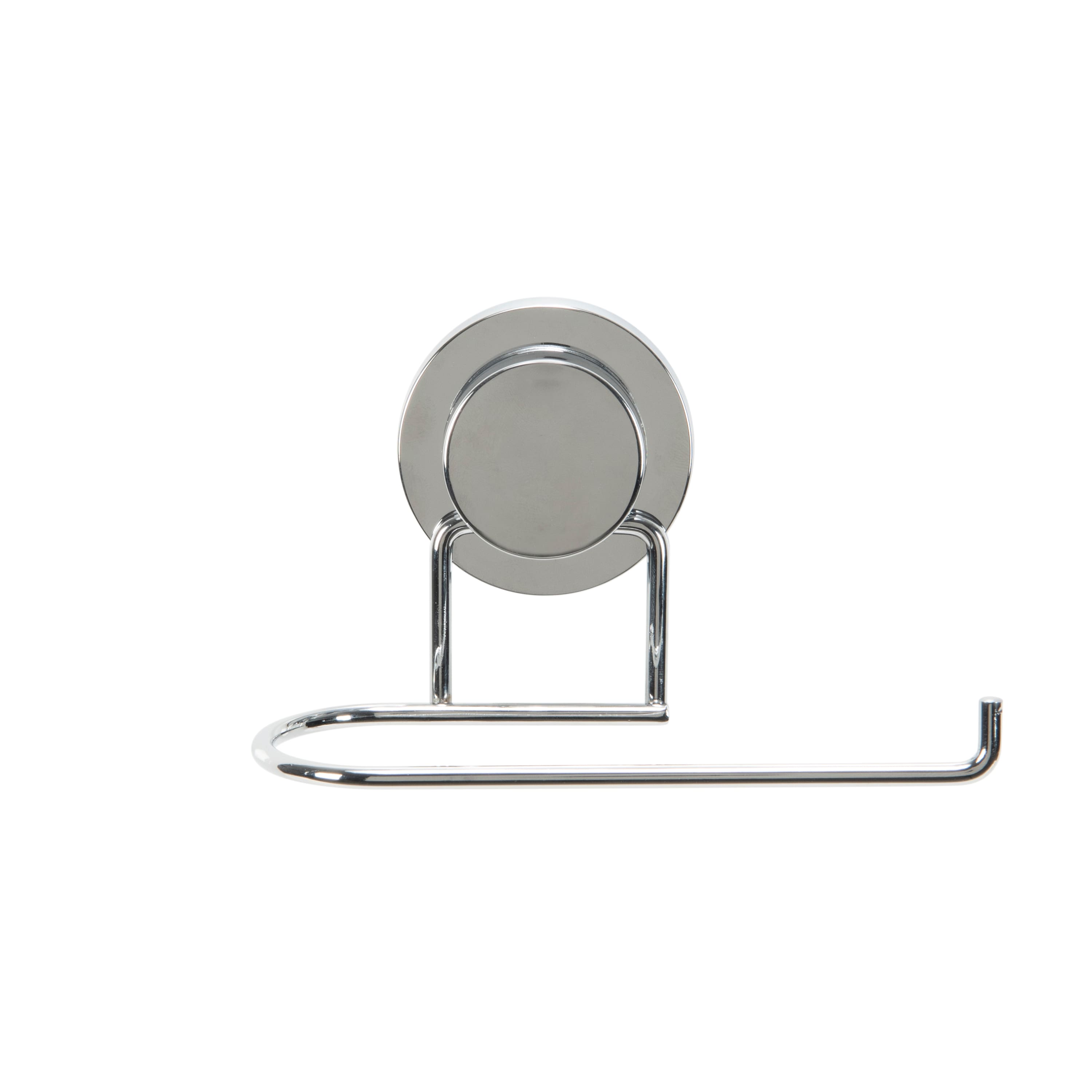 Bath Bliss Royal Suction Cup Toilet Paper Holder in Chrome