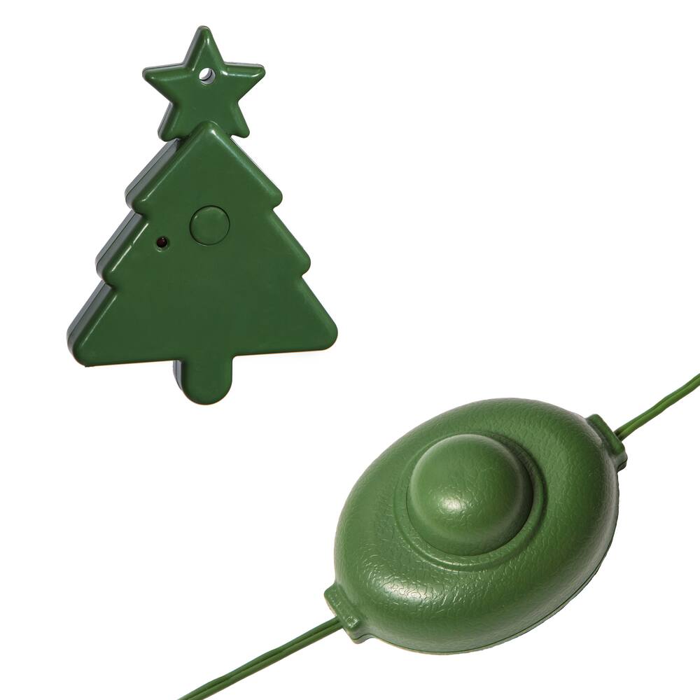 6.5ft. Pre-Lit Brighton Pine Artificial Christmas Tree, Color Changing LED Lights