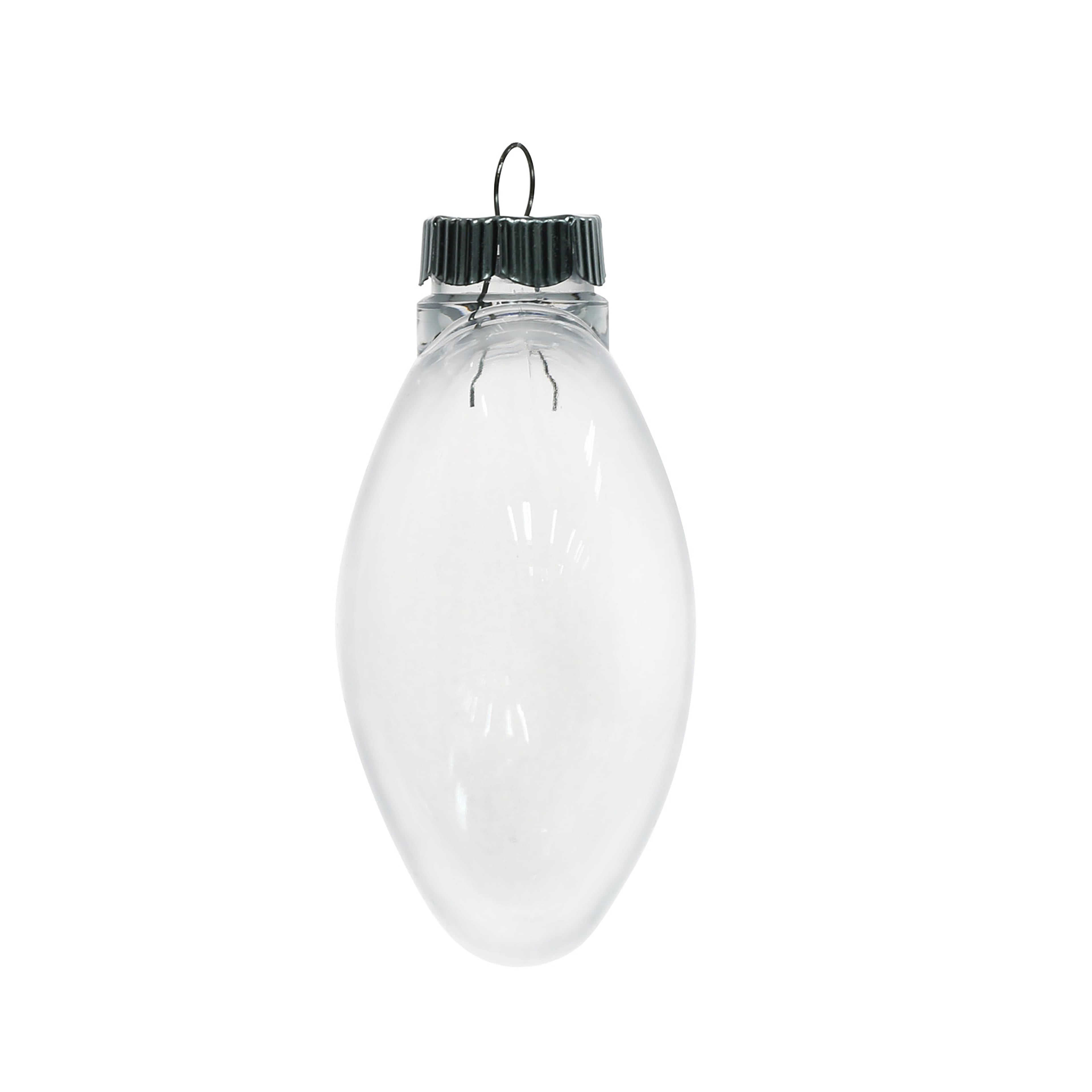 3.5&#x22; DIY Clear Plastic Disc Ornaments, 25ct. by Make Market&#xAE;