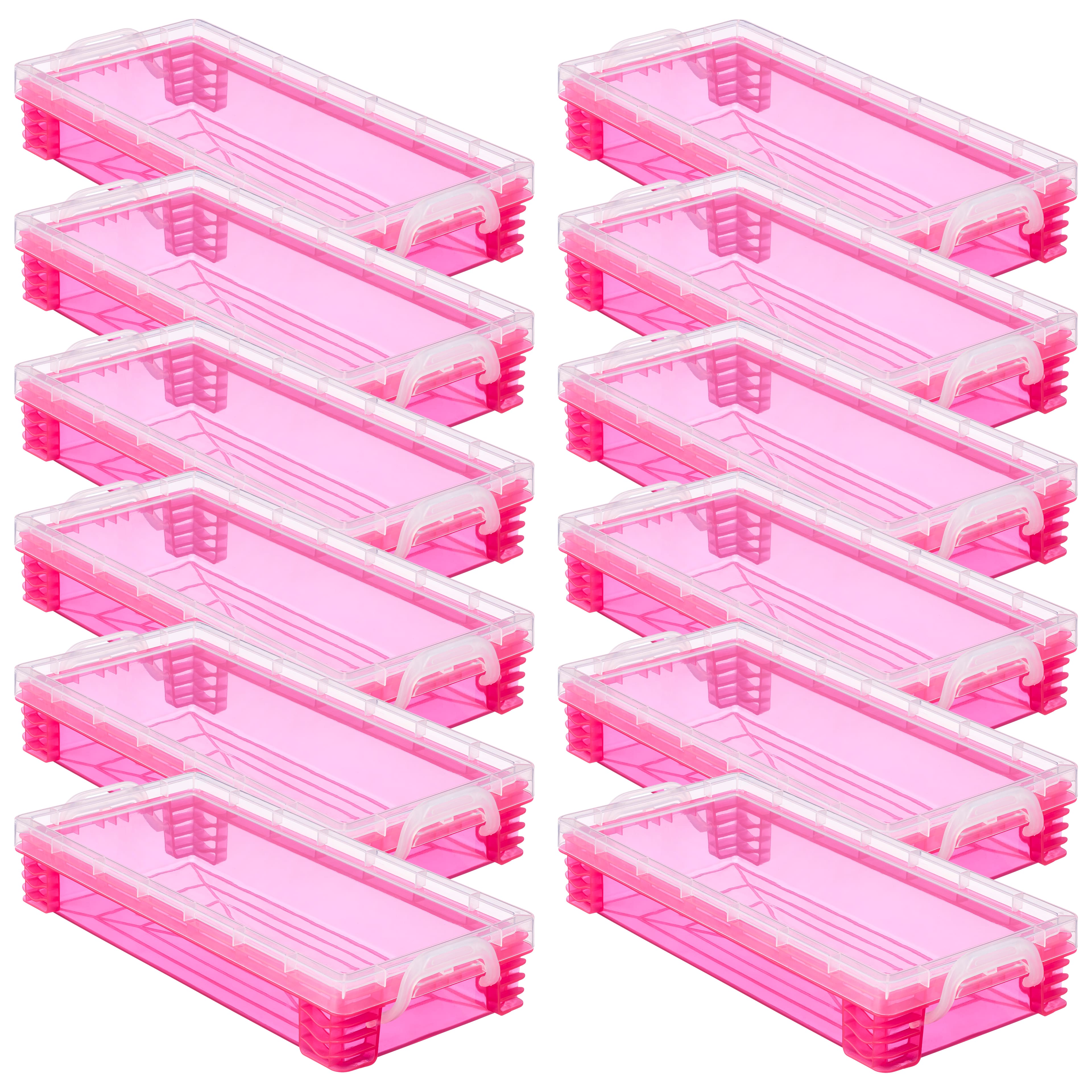 12 Pack: Stacking Pencil Box by Simply Tidy™