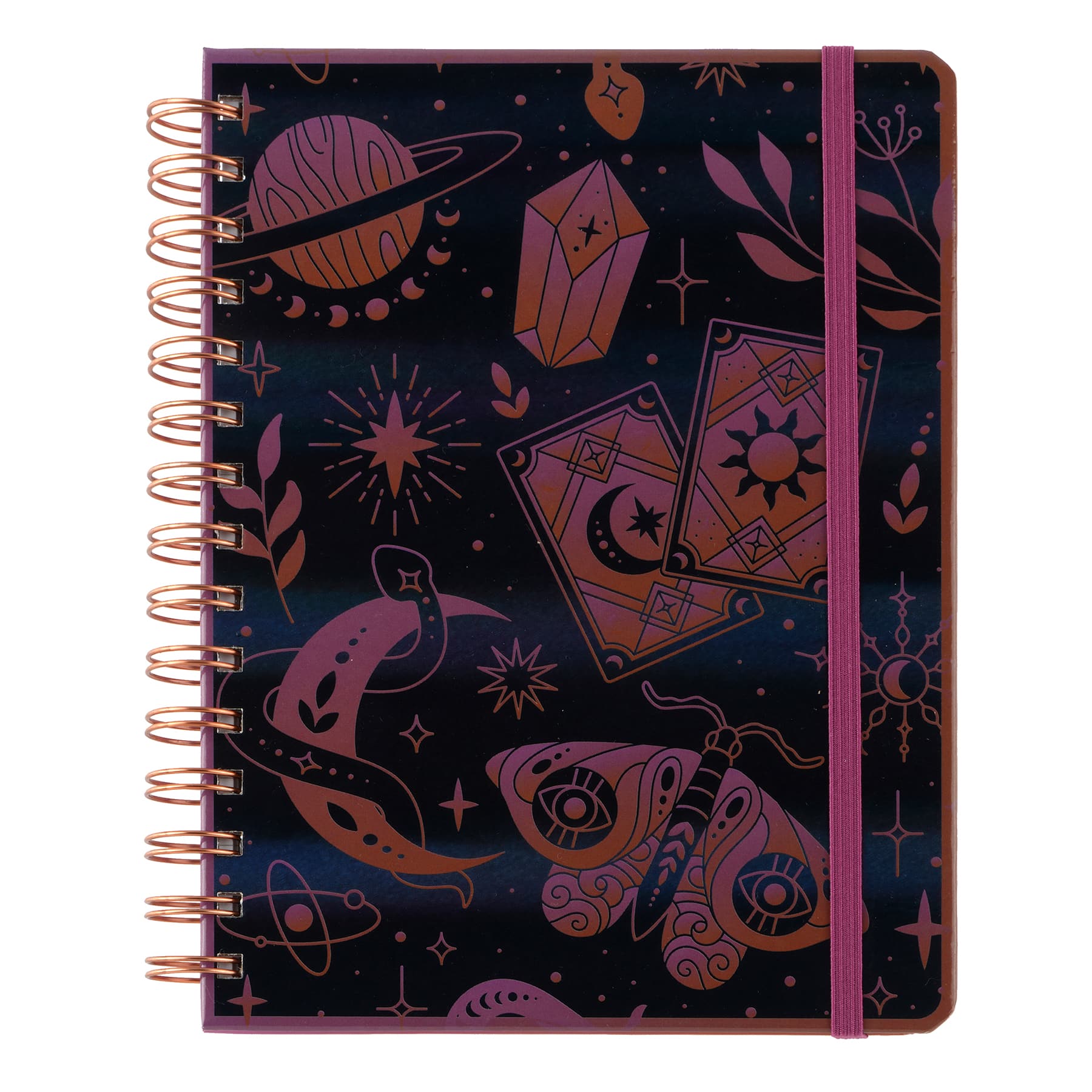 6" x 8" Tarot Lined Double-Wire Spiral Journal by Artist's Loft®