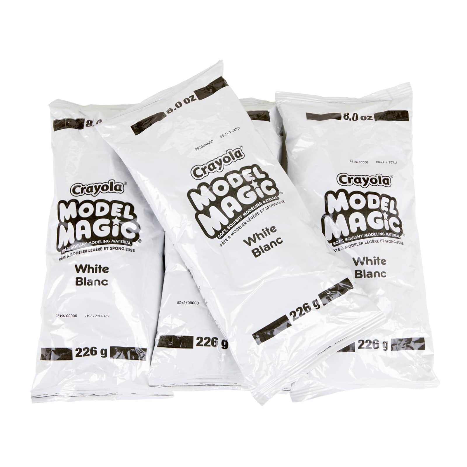  Crayola Model Magic 4 Oz: White (147281) : Toys & Games