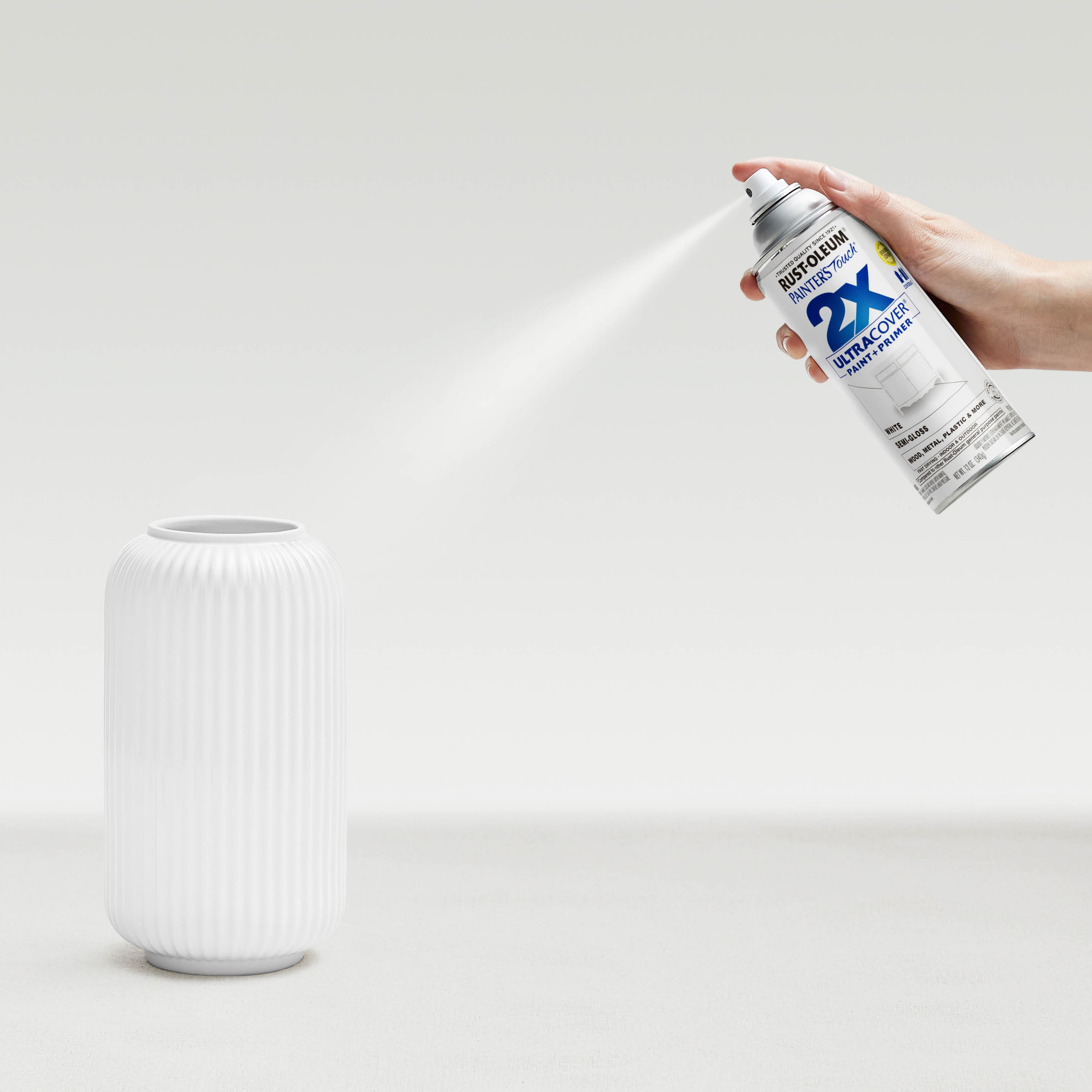 Painter's Touch® 2X Ultra Cover® White Semi-Gloss Spray Paint
