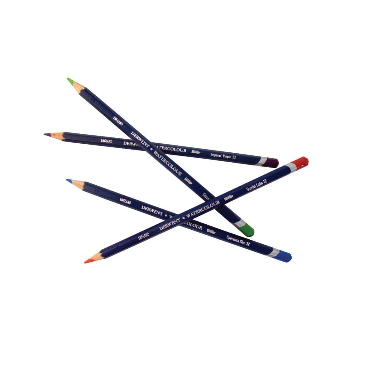 Derwent Watercolor Pencil Set With Tin Assorted Colors Set Of 72 Pencils -  Office Depot