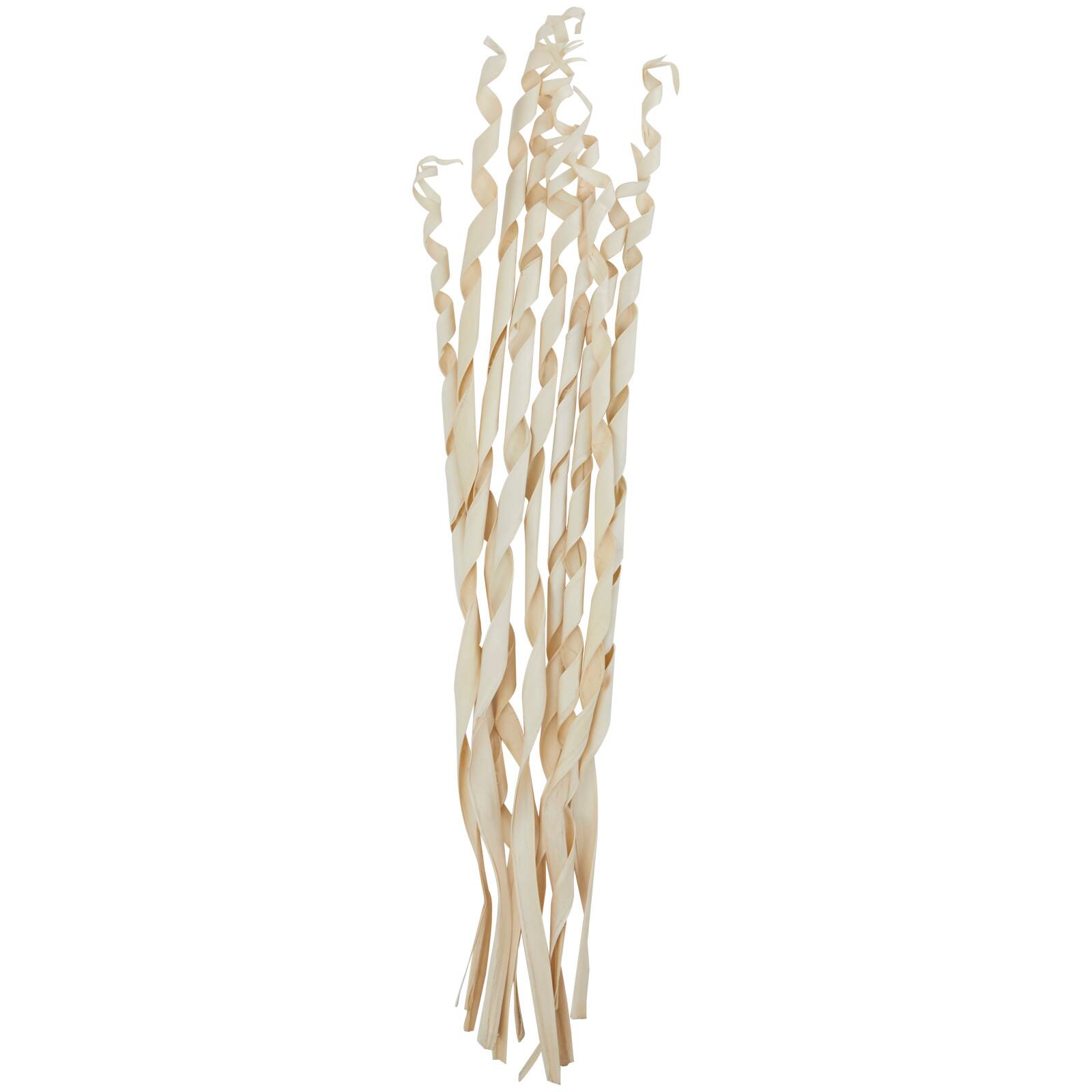 Cream Rolled Palm Leaf Bundle