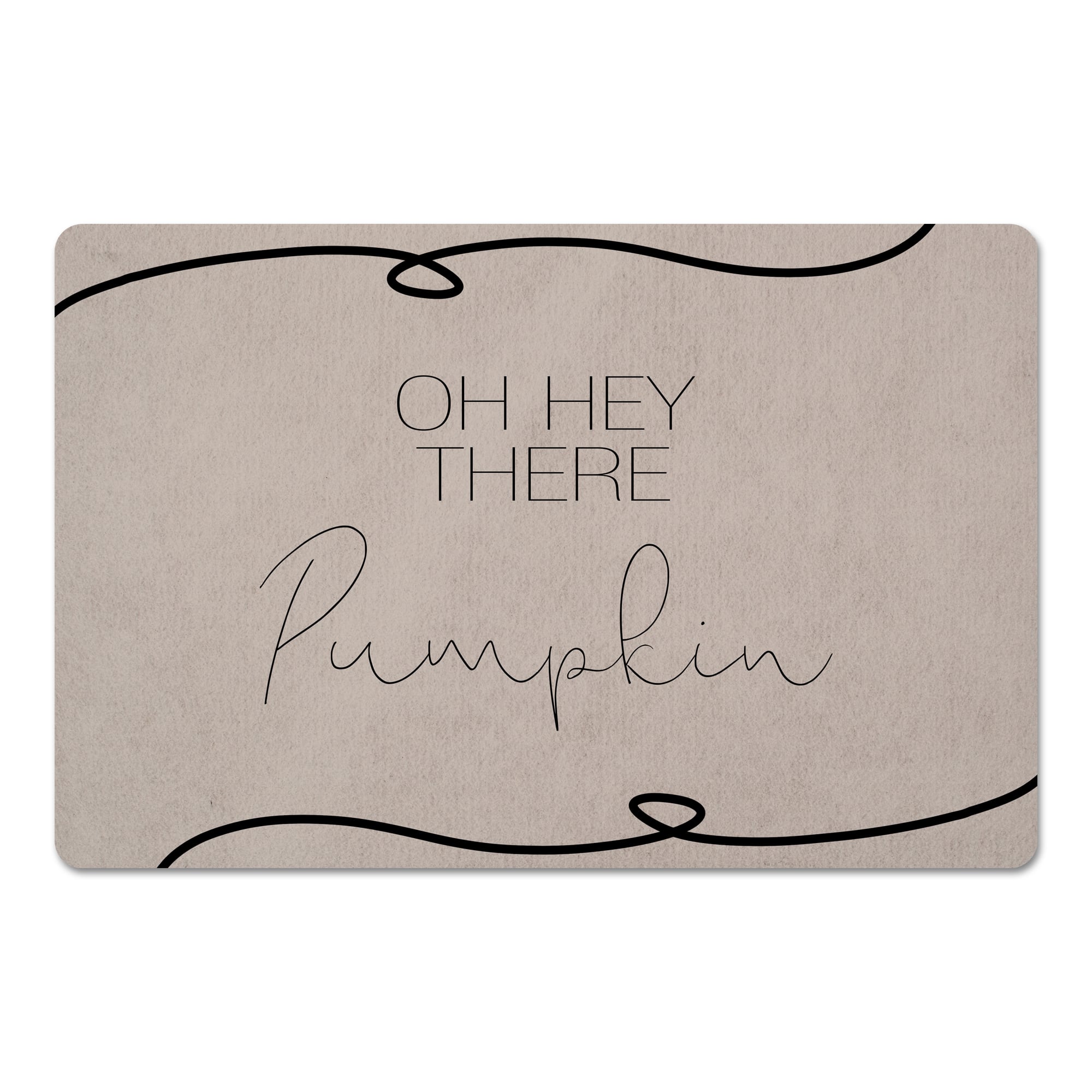 Hey There Pumpkin Floor Mat