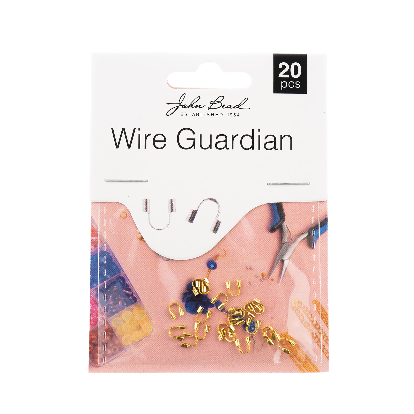John Bead Must Have Findings 4mm Wire Guardians, 20ct.