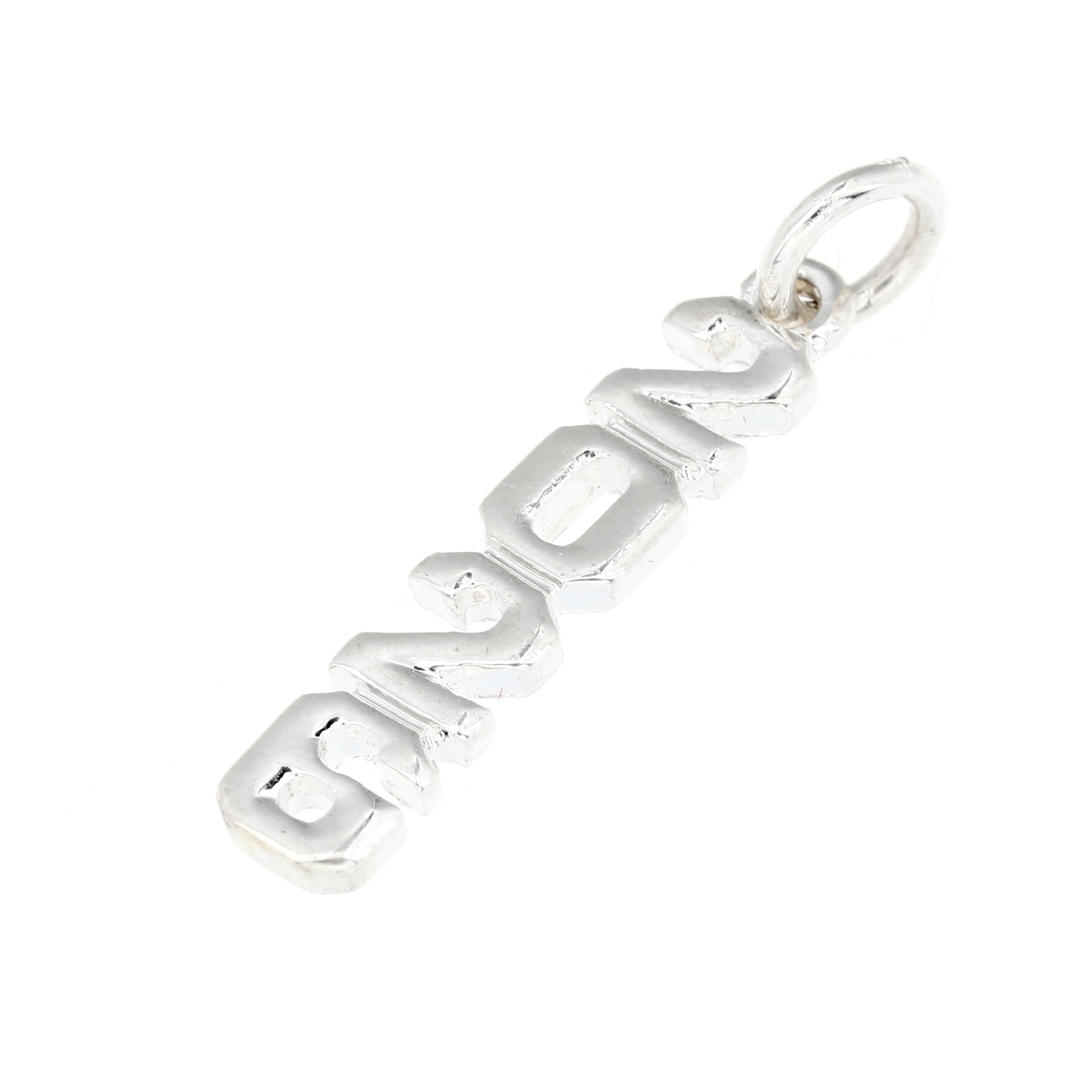 12 Pack: Silver Plated Year Charm by Bead Landing™