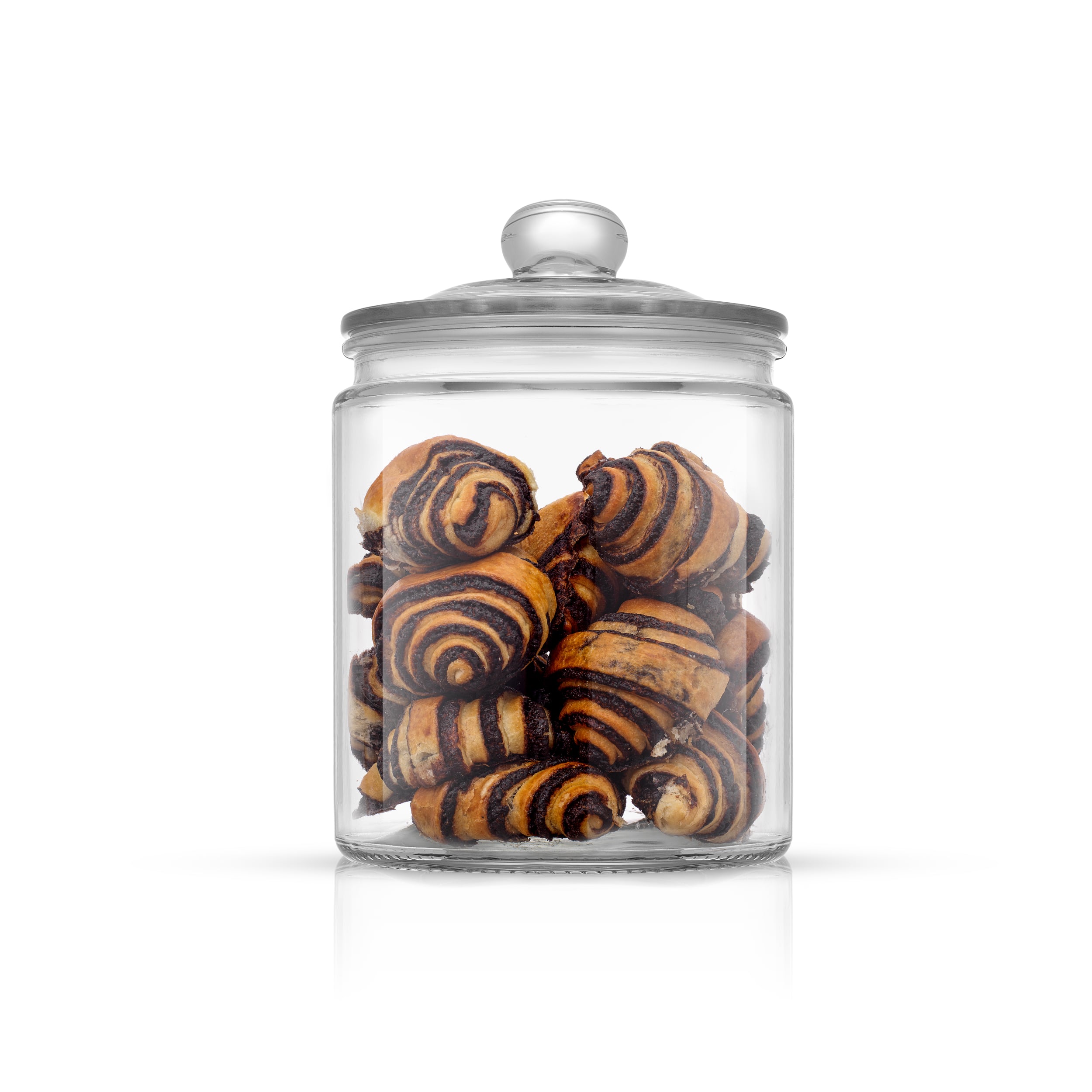 JoyJolt® 67oz. Airtight Glass Cookie Jar Set