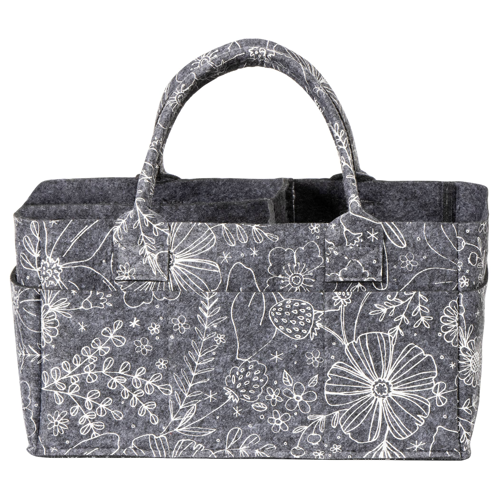 Sammy &#x26; Lou&#xAE; Floral Felt Storage Caddy